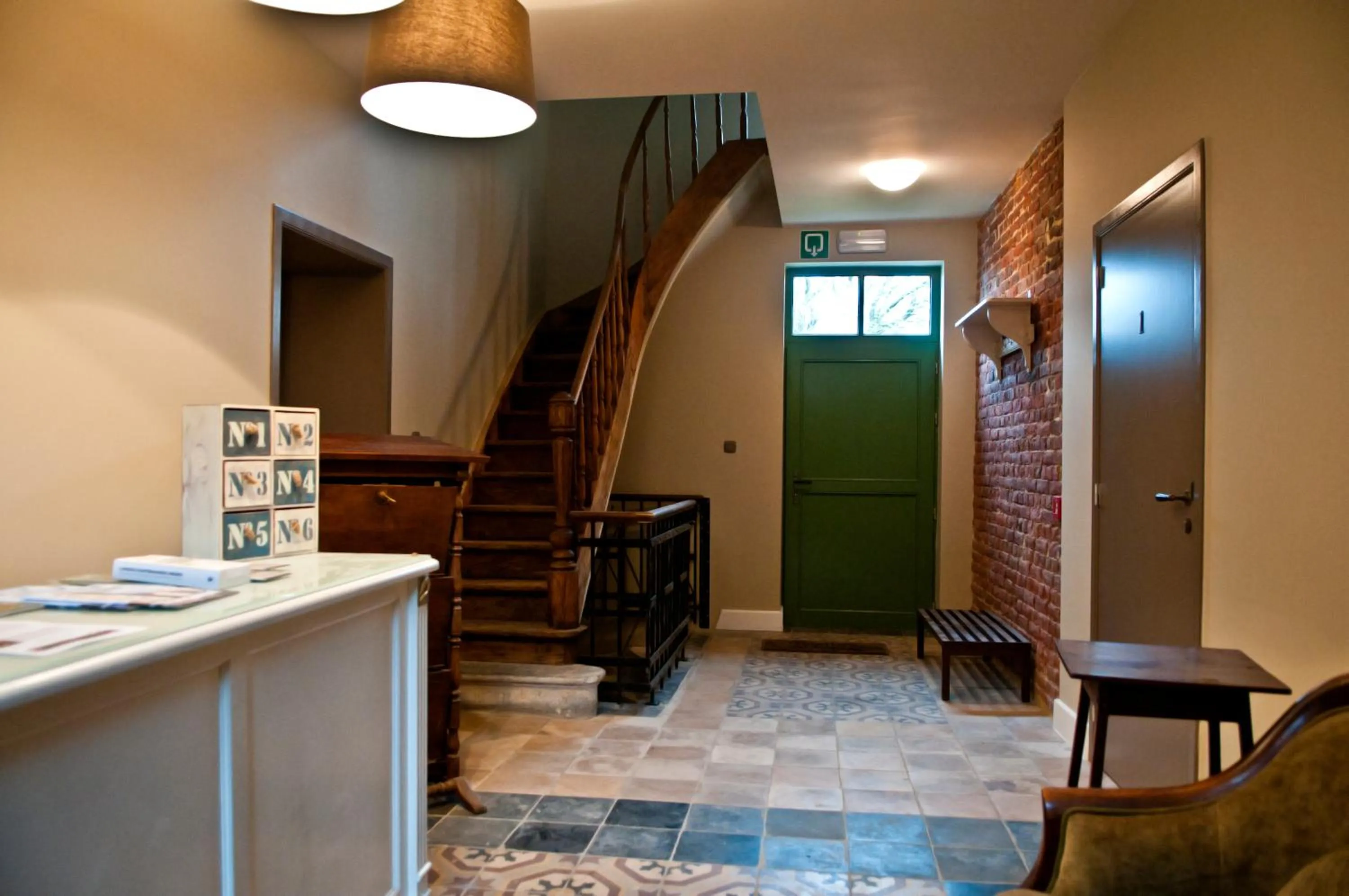 Lobby or reception in B&B Haspenhoeve