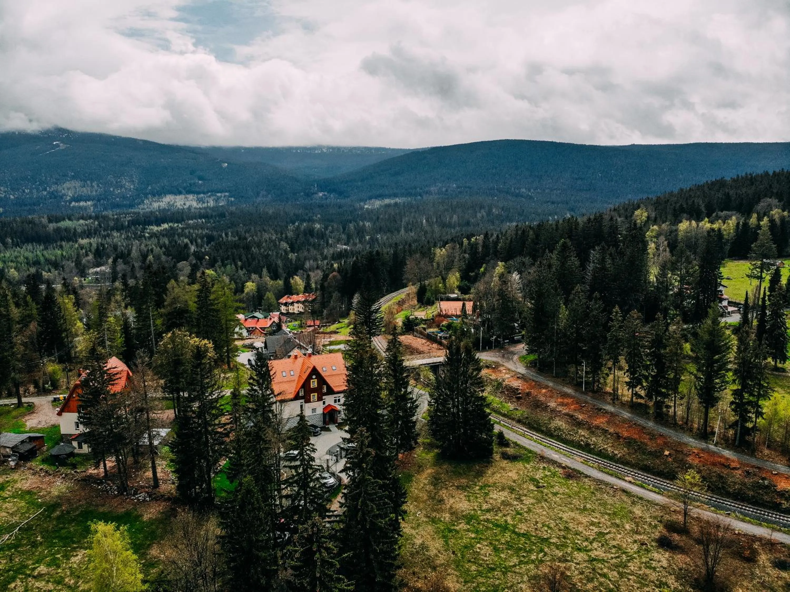 Natural landscape in Stacja Szklarska Poręba - cisza i komfort