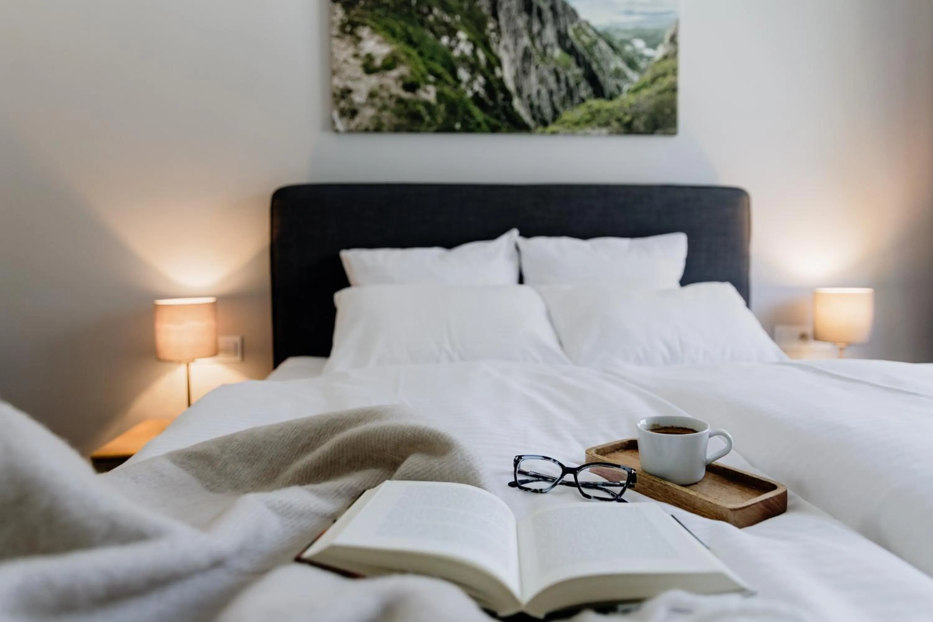 Bedroom, Bed in Stacja Szklarska Poręba - cisza i komfort