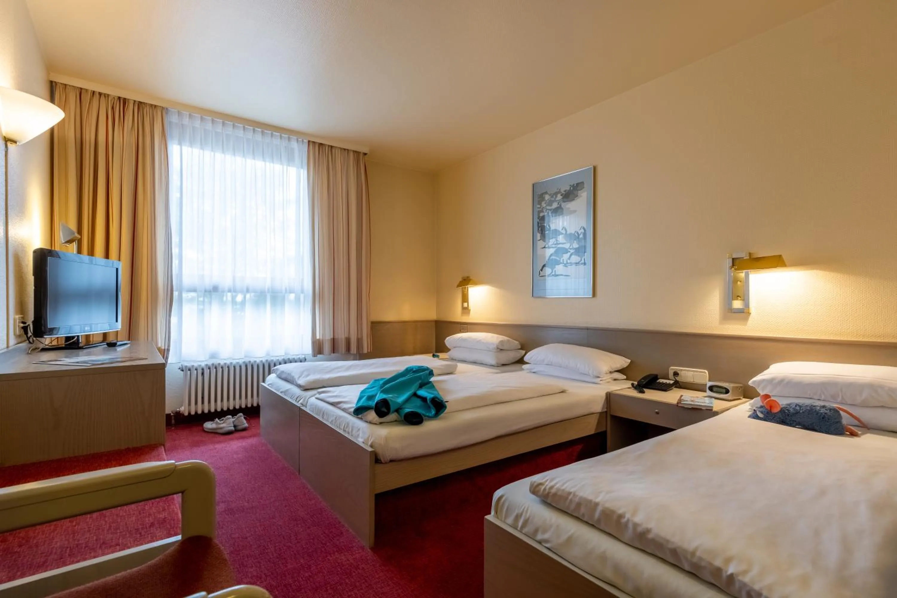 Bed in Hotel Baden-Baden