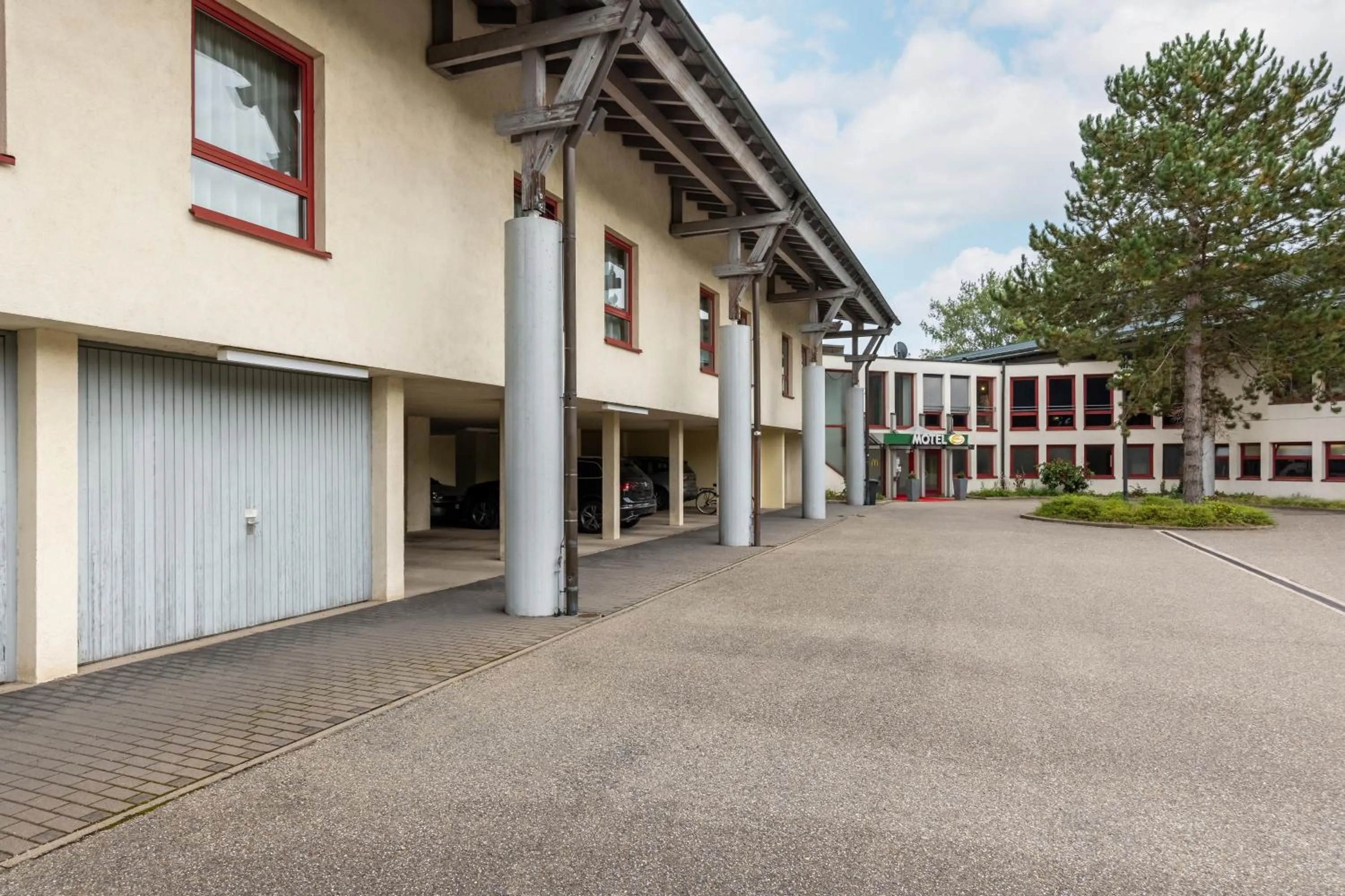 Patio in Hotel Baden-Baden