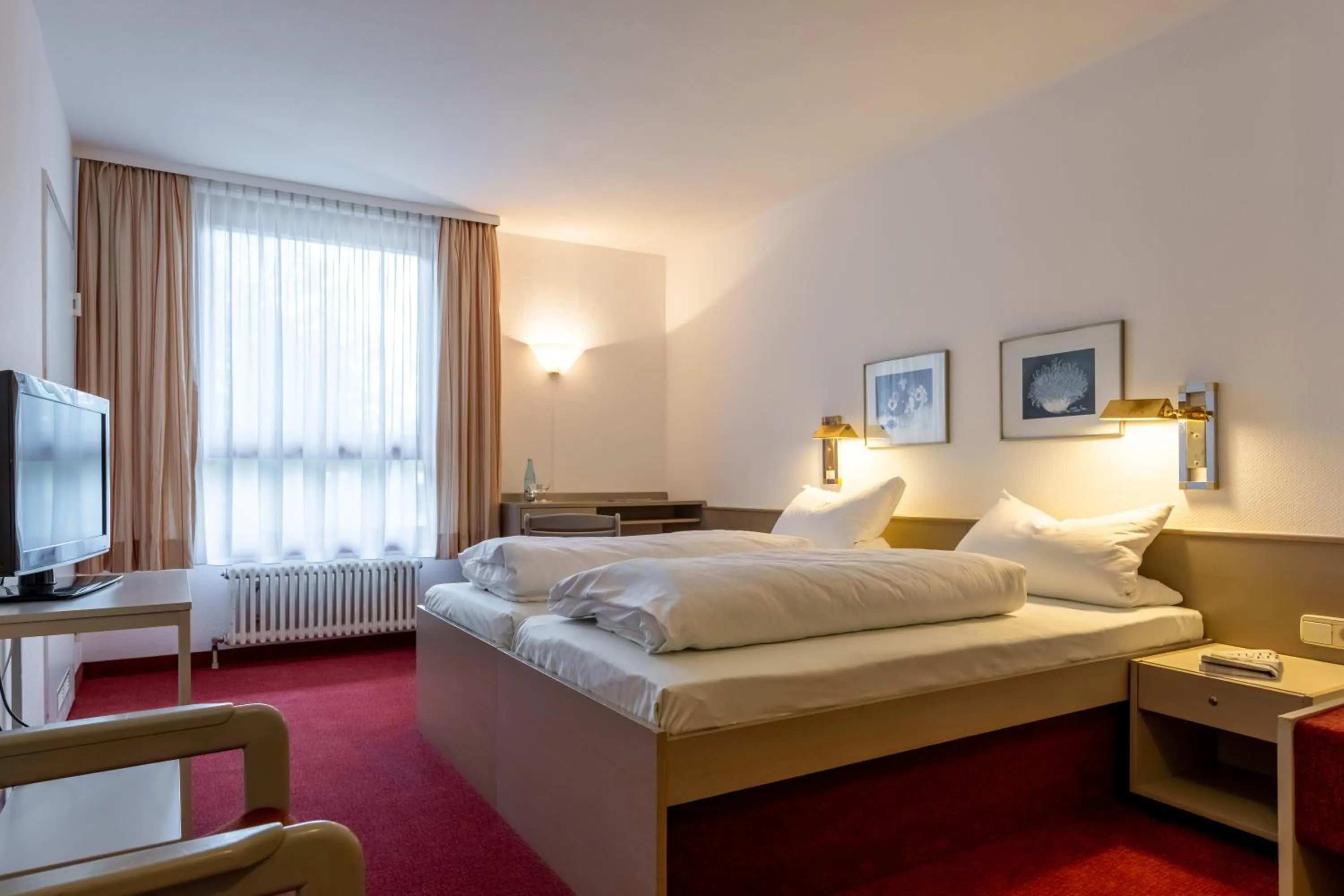 Bed in Hotel Baden-Baden