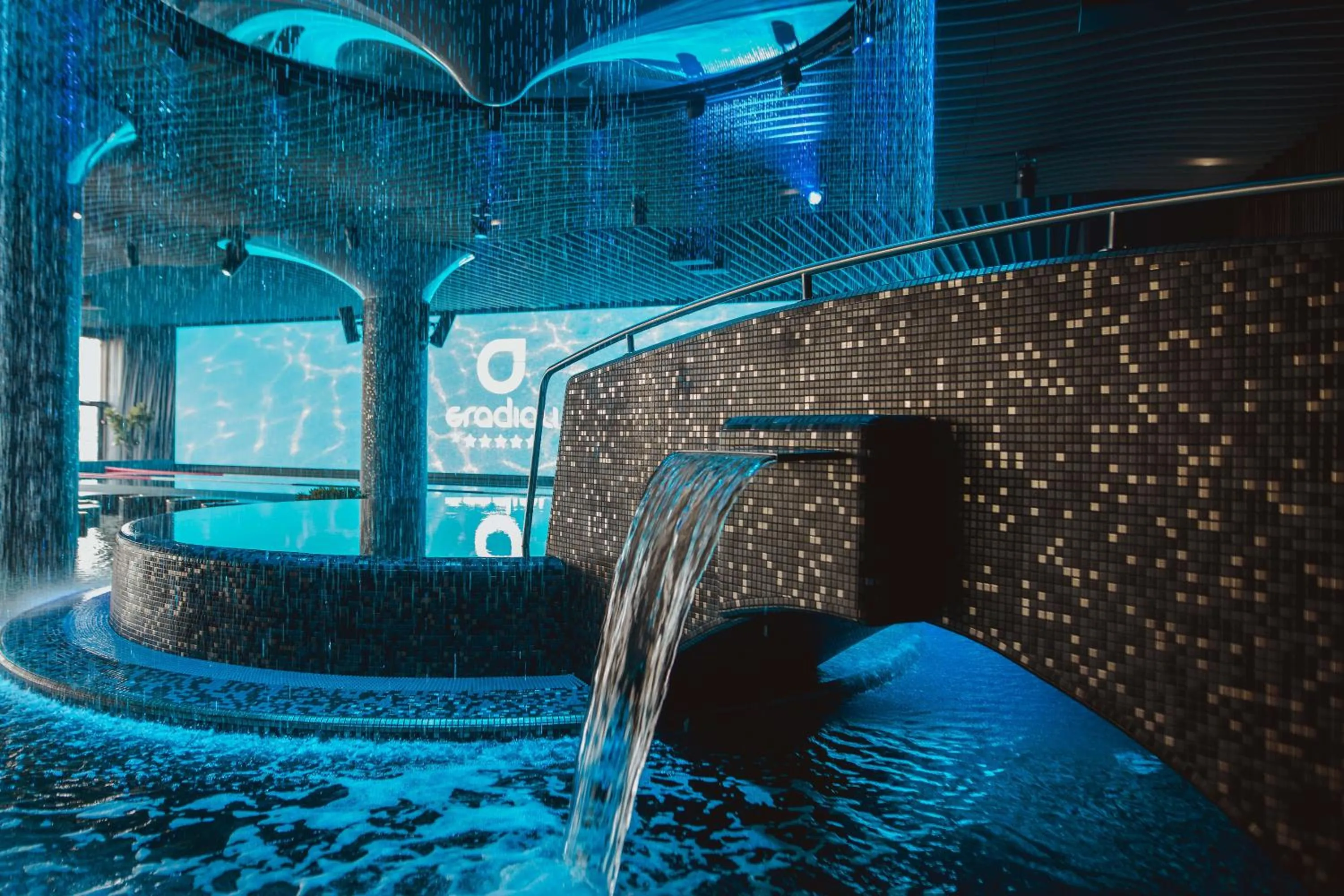 Swimming pool in Gradiali Wellness and SPA