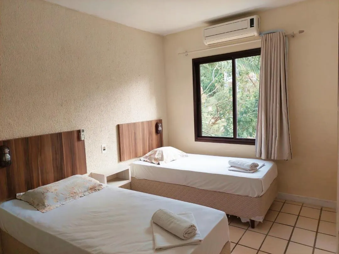 Bed in Morro do Sol Hotel & Eventos