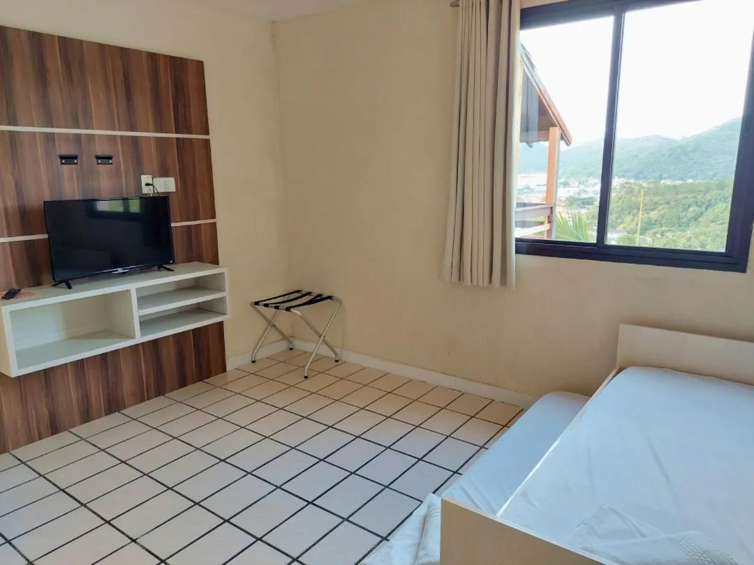 Bed in Morro do Sol Hotel & Eventos