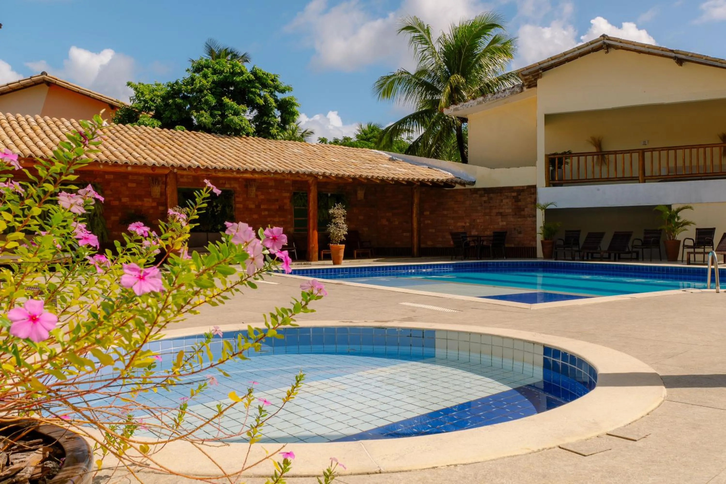 Pool view in Miola Hotel