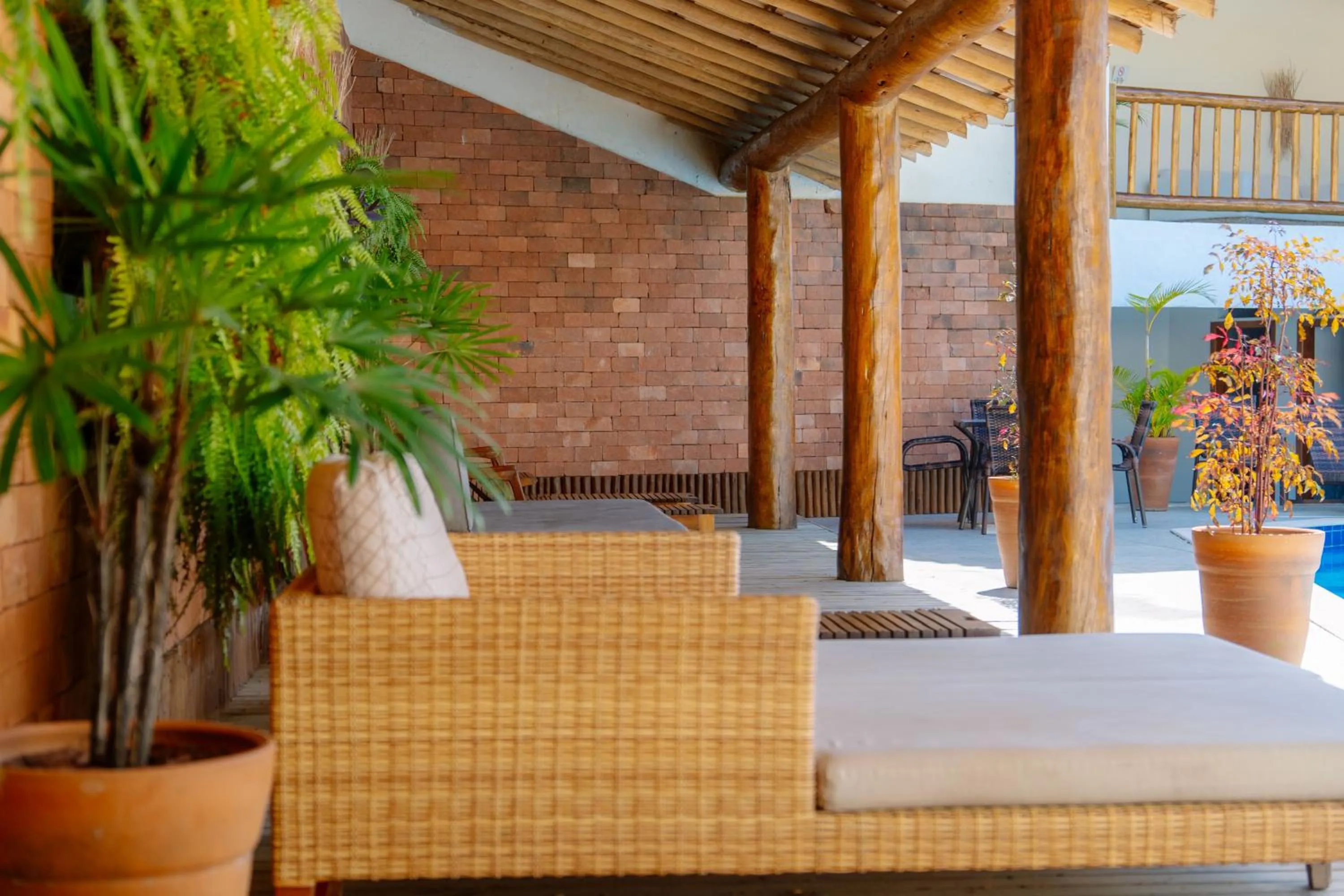 Pool view in Miola Hotel