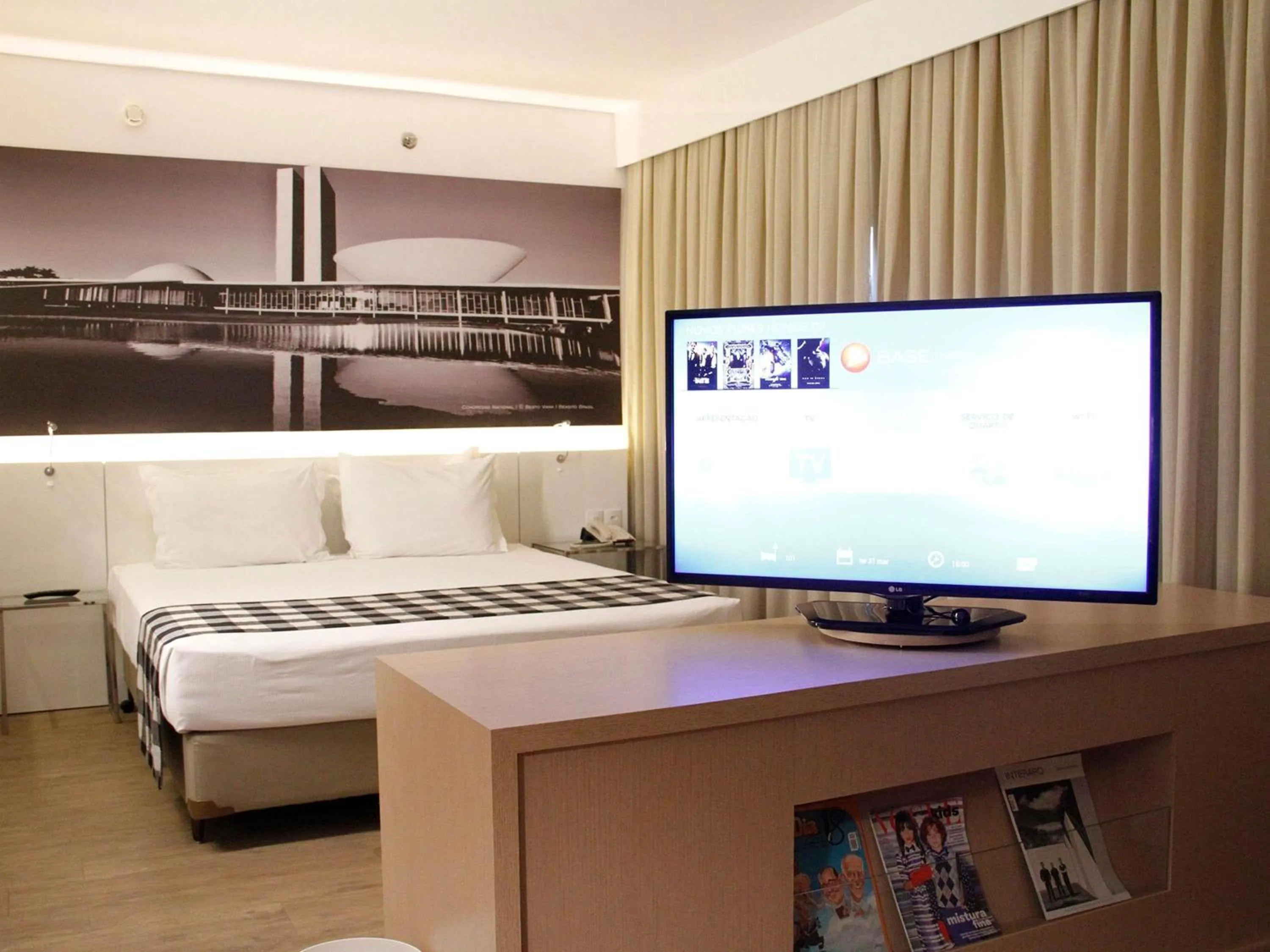 Bedroom, Bed in ibis Styles Brasilia Aeroporto