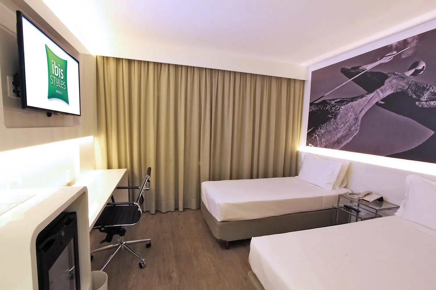 Bedroom, Bed in ibis Styles Brasilia Aeroporto