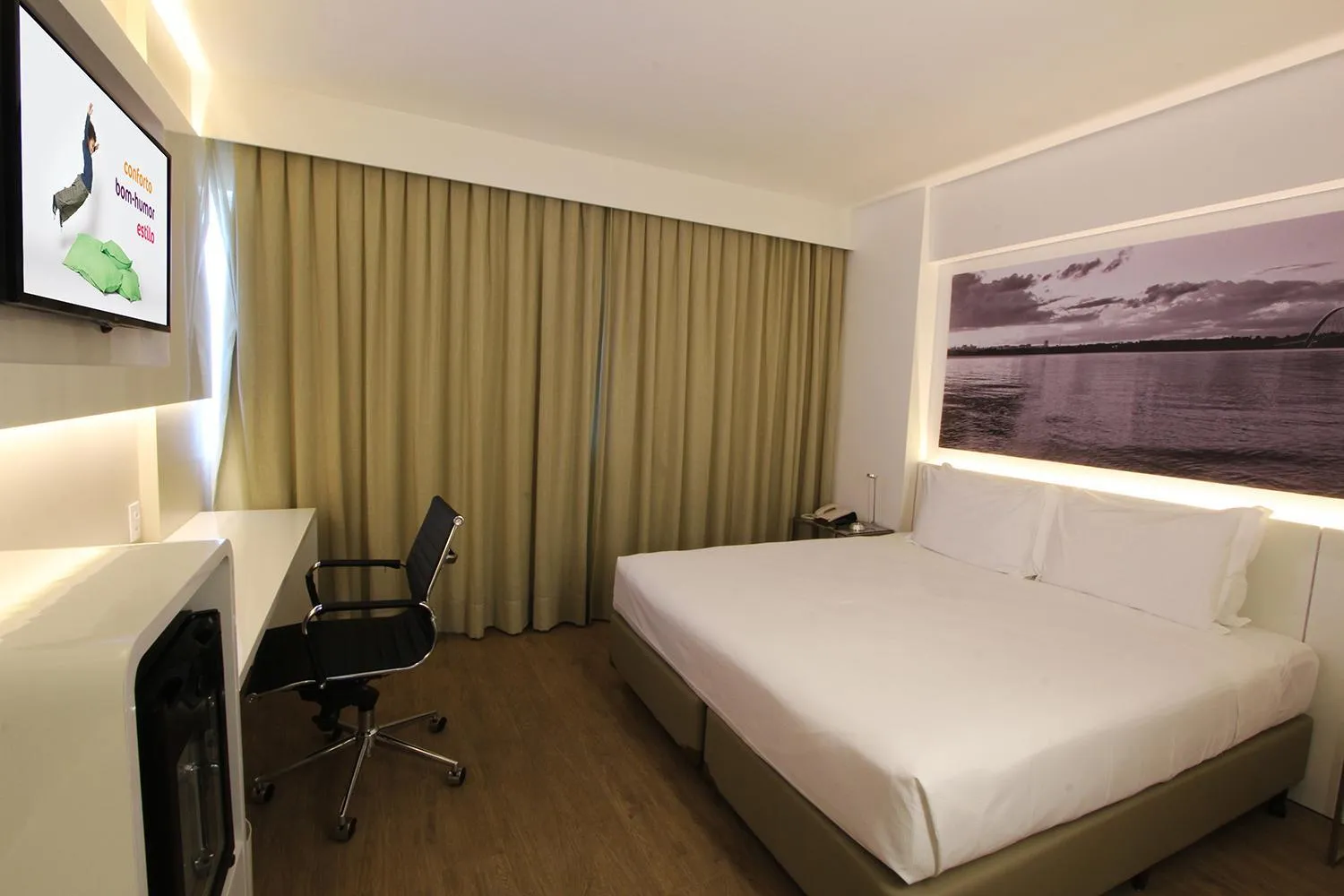 Bedroom, Bed in ibis Styles Brasilia Aeroporto