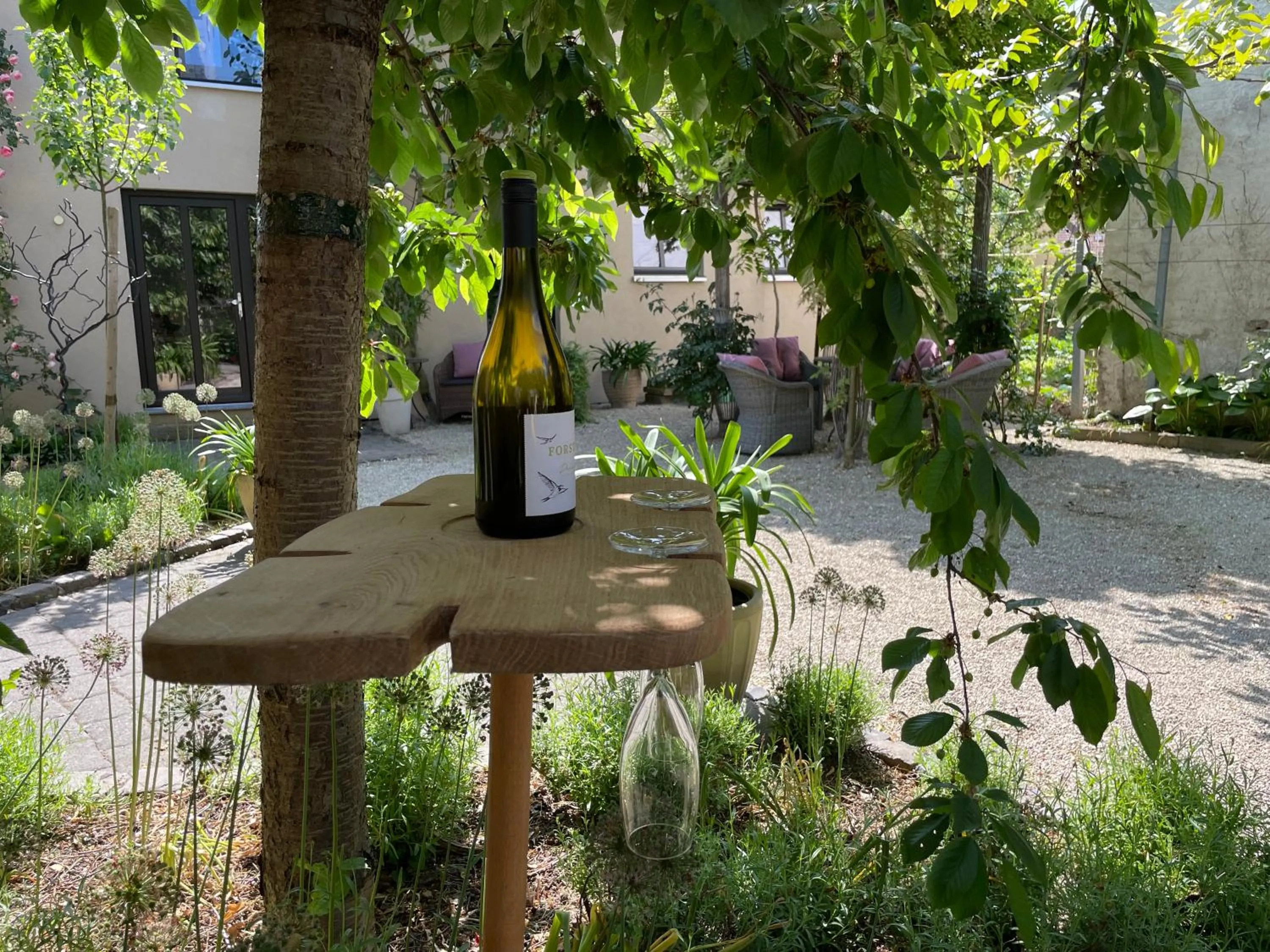 Patio in Jugendstil-Hof