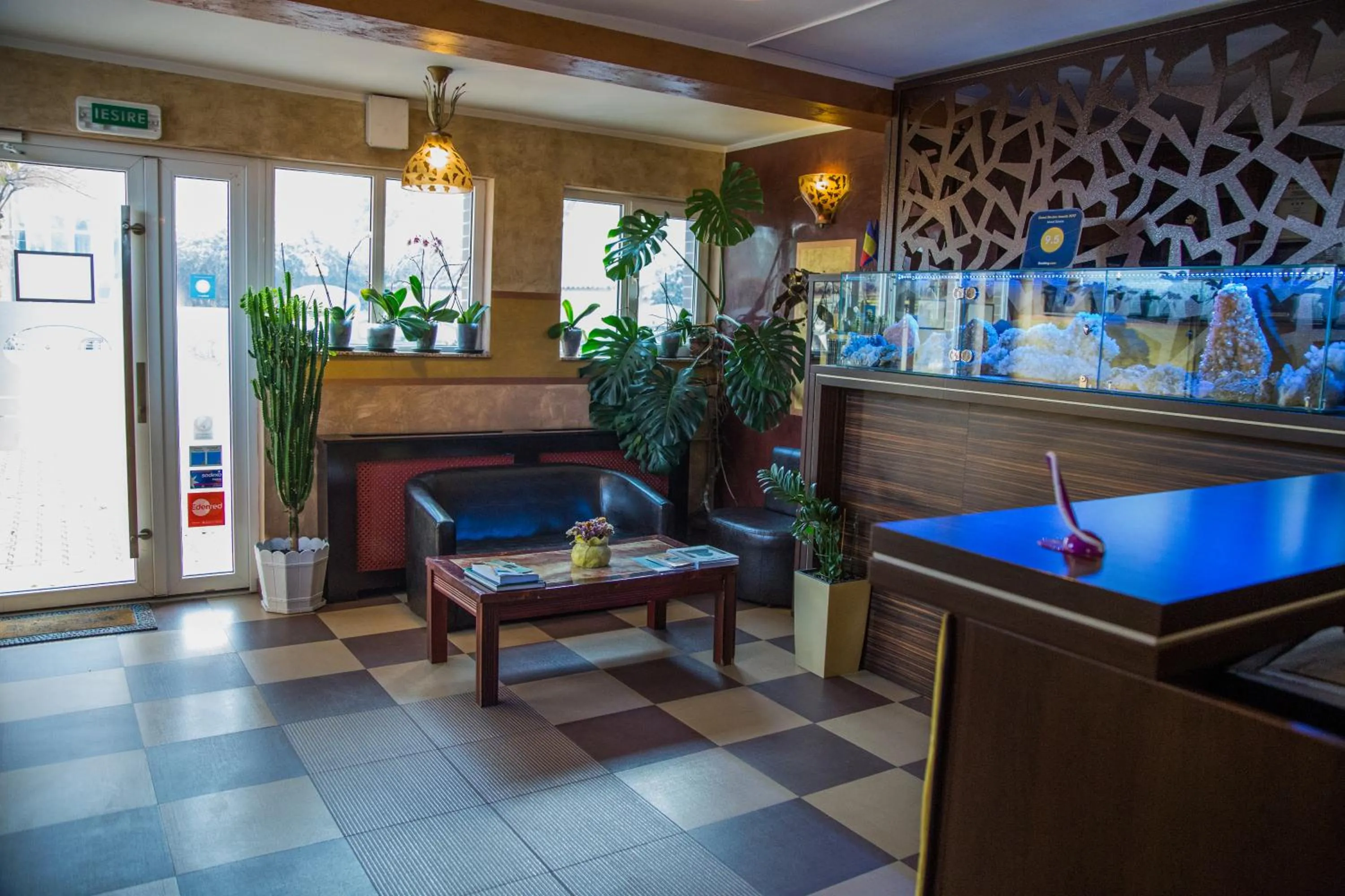 Lobby or reception in Motel Davios