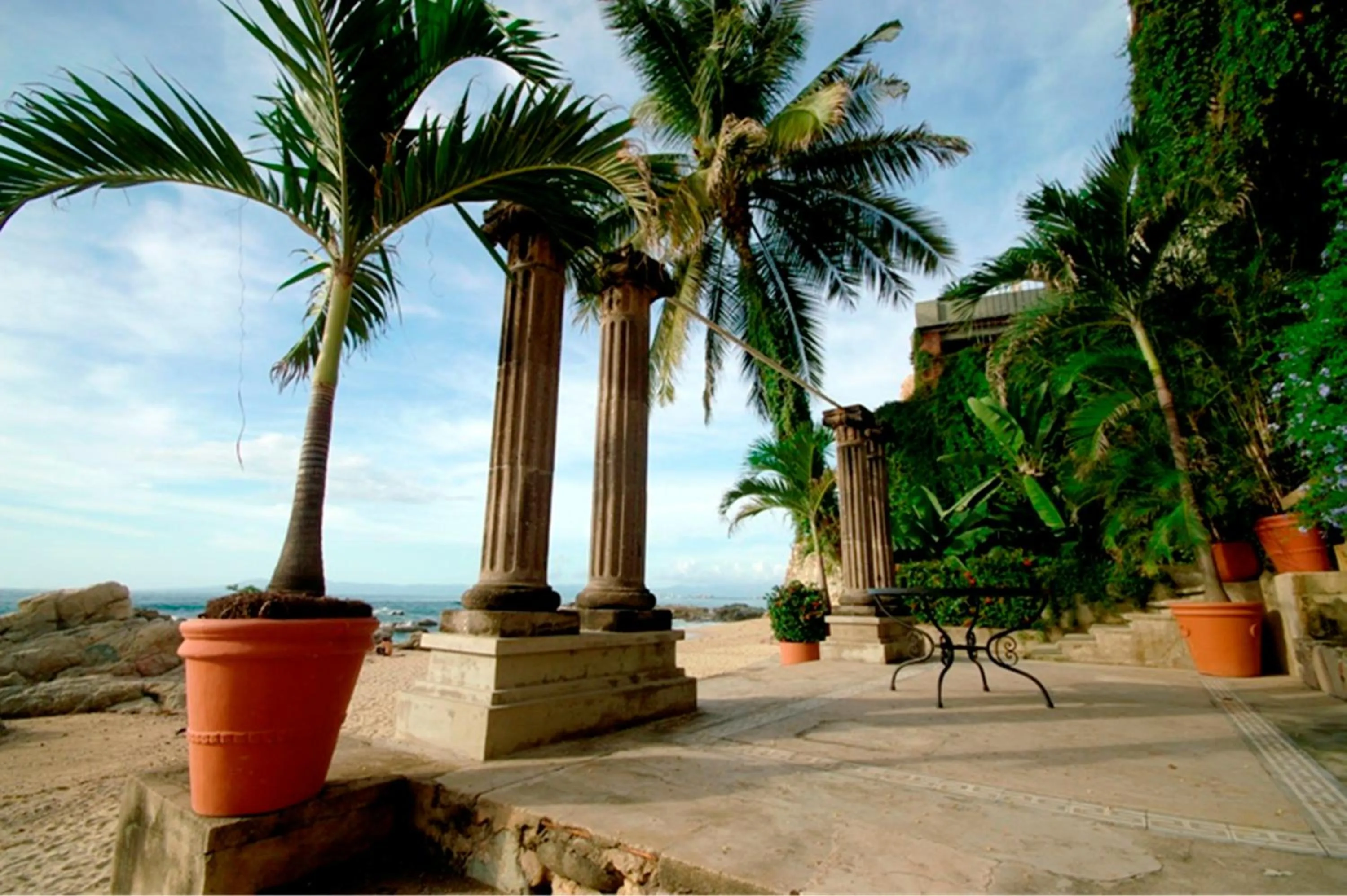 Patio in Quinta Maria Cortez Beach Hotel