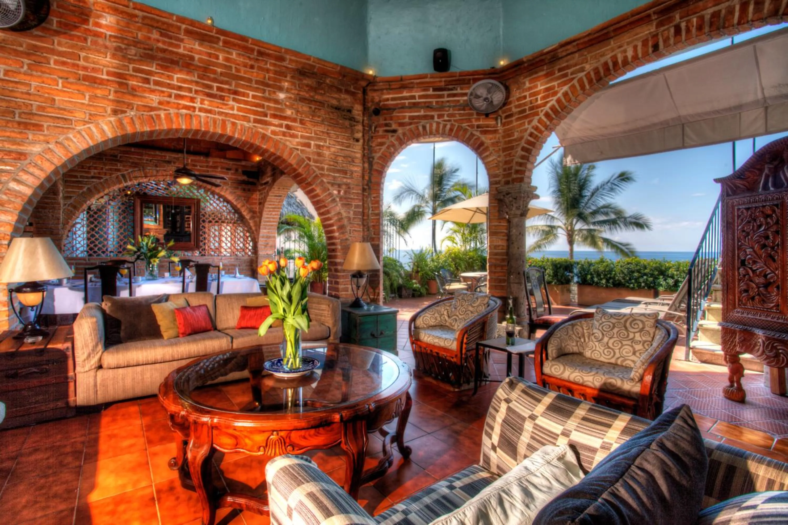 Living room in Quinta Maria Cortez Beach Hotel
