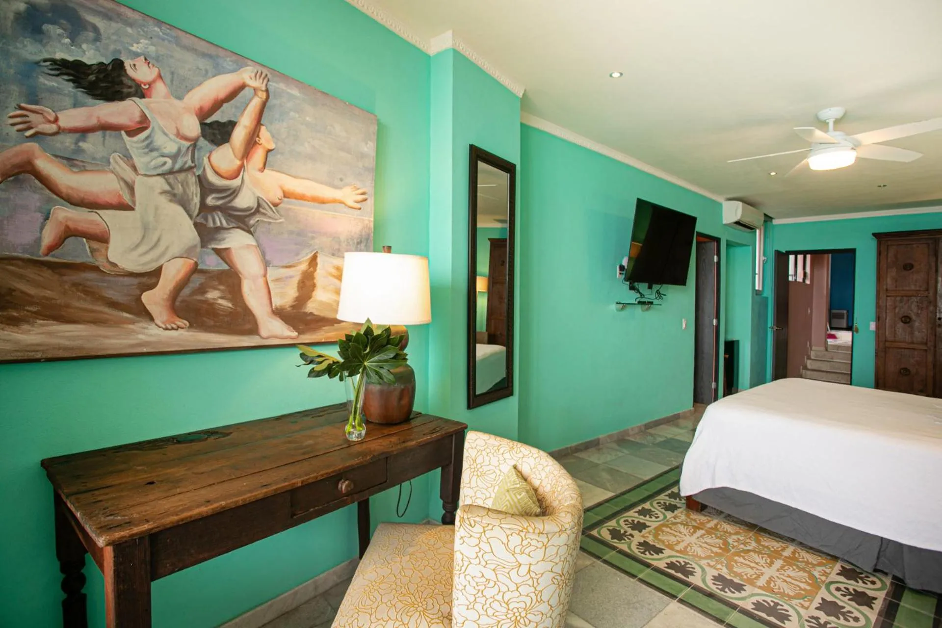 Bed in Quinta Maria Cortez Beach Hotel