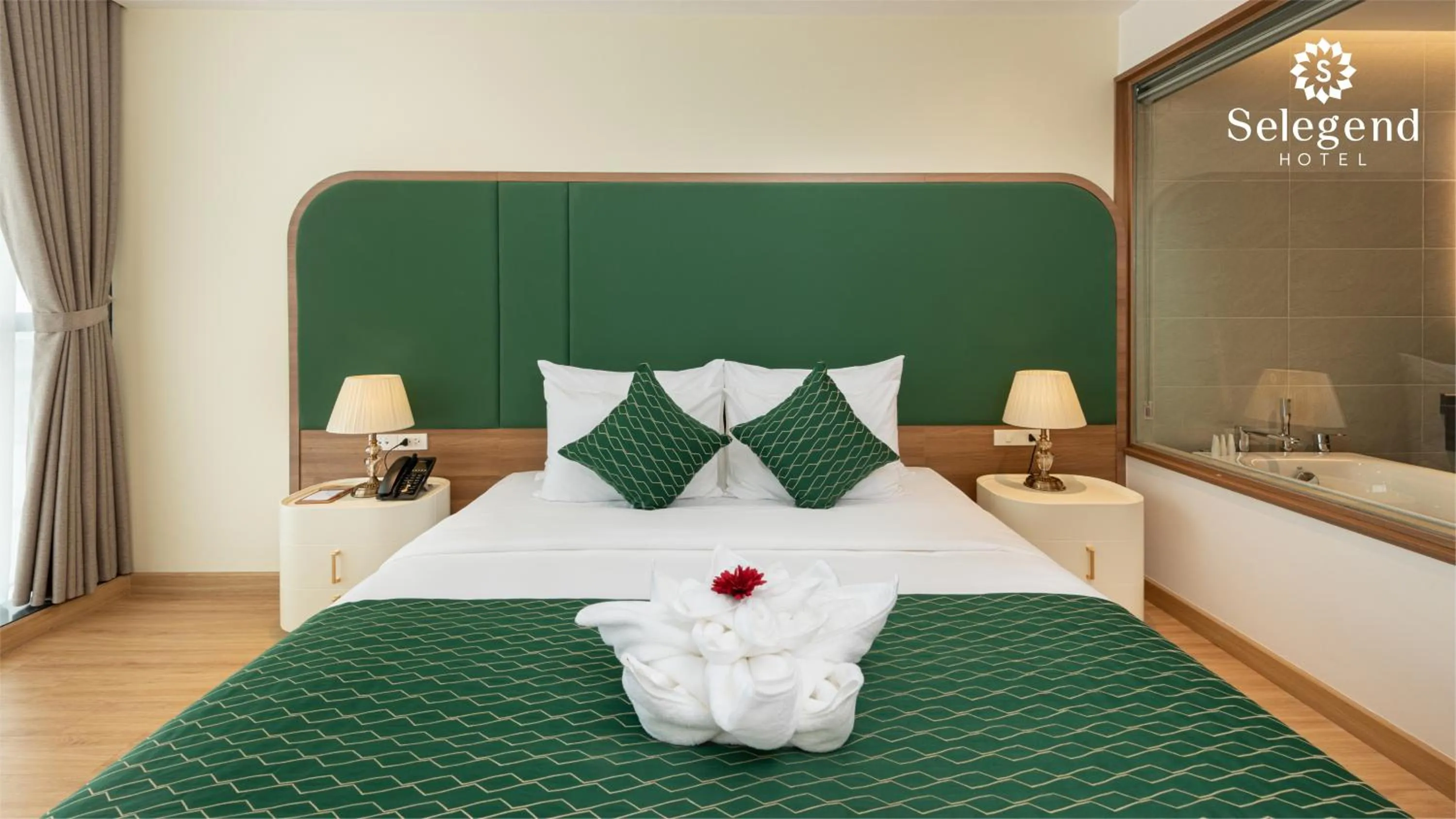 Bed in Selegend Hotel Thái Bình