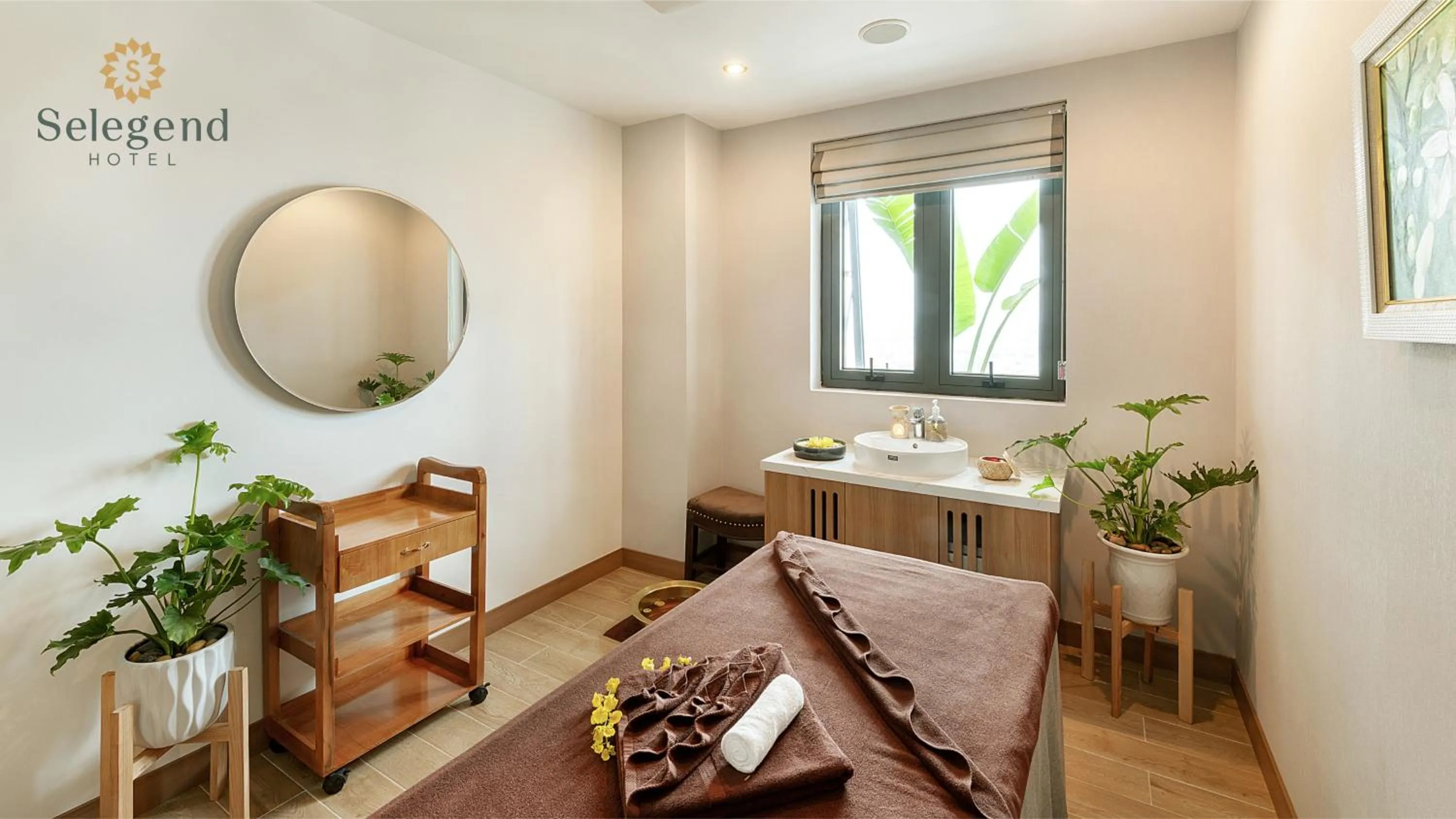 Spa and wellness centre/facilities, Bed in Selegend Hotel Thái Bình