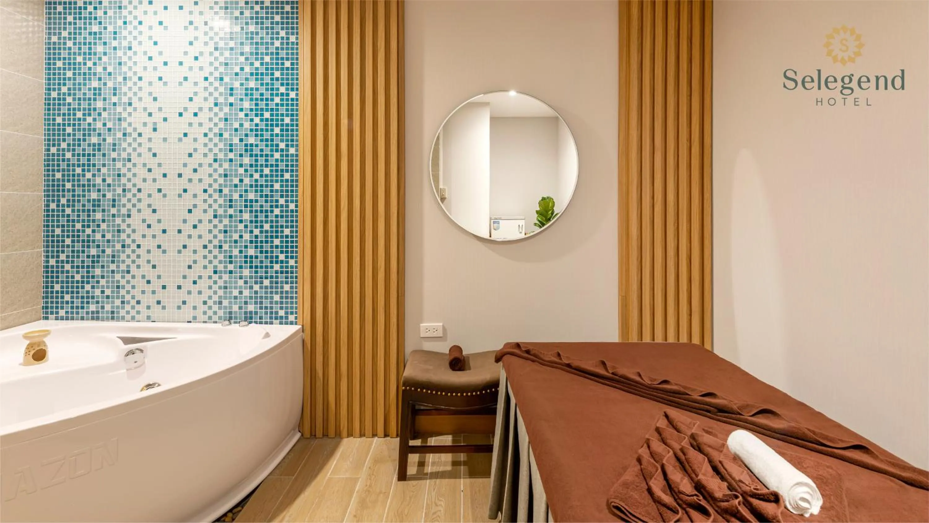 Spa and wellness centre/facilities, Bed in Selegend Hotel Thái Bình