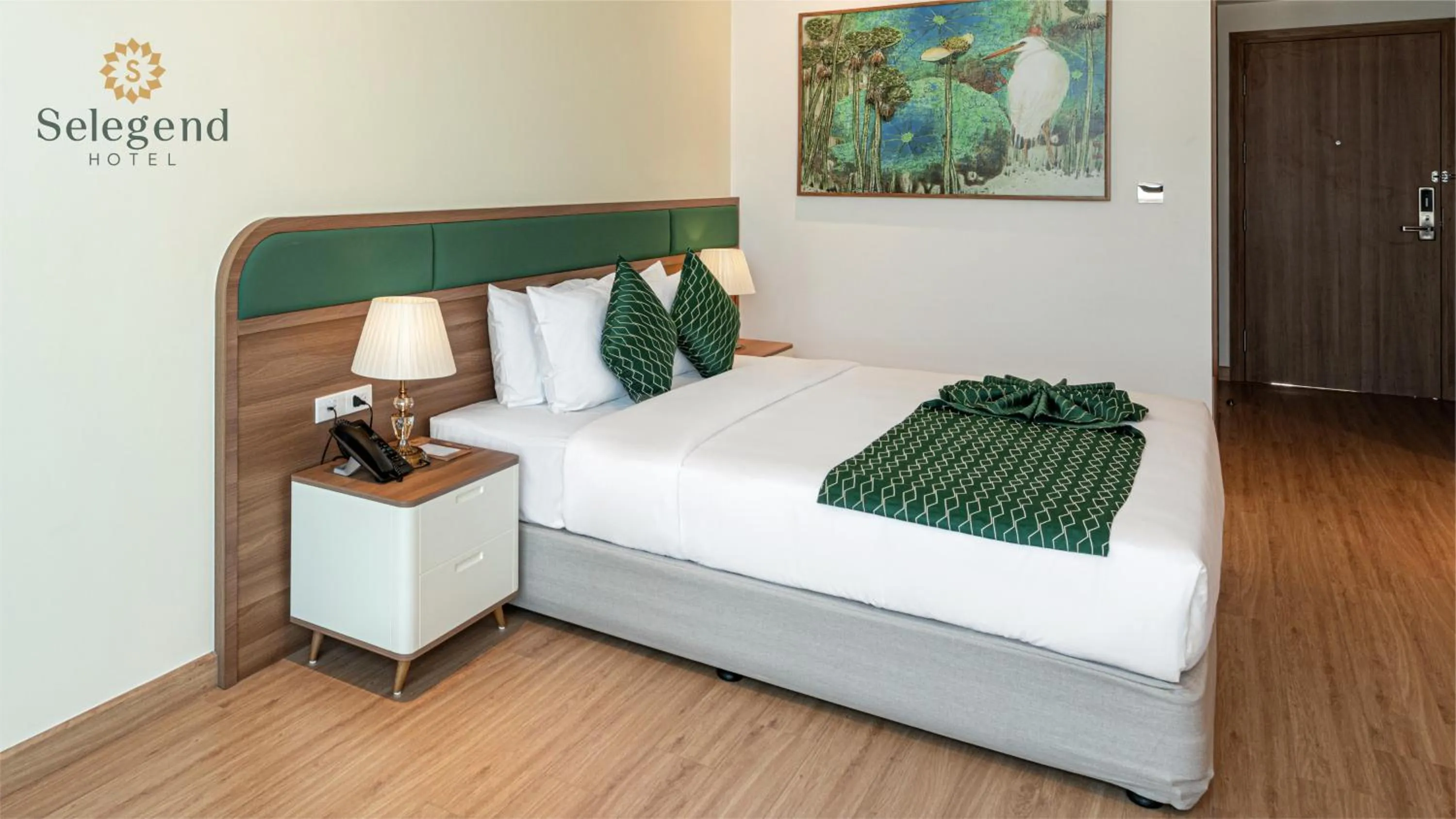 Bed in Selegend Hotel Thái Bình