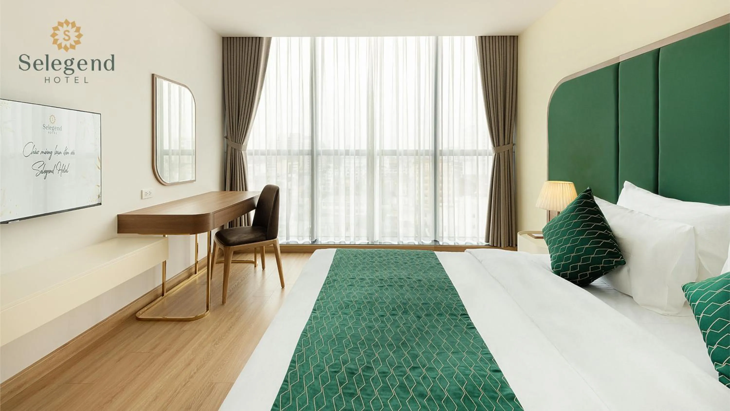 Bed in Selegend Hotel Thái Bình