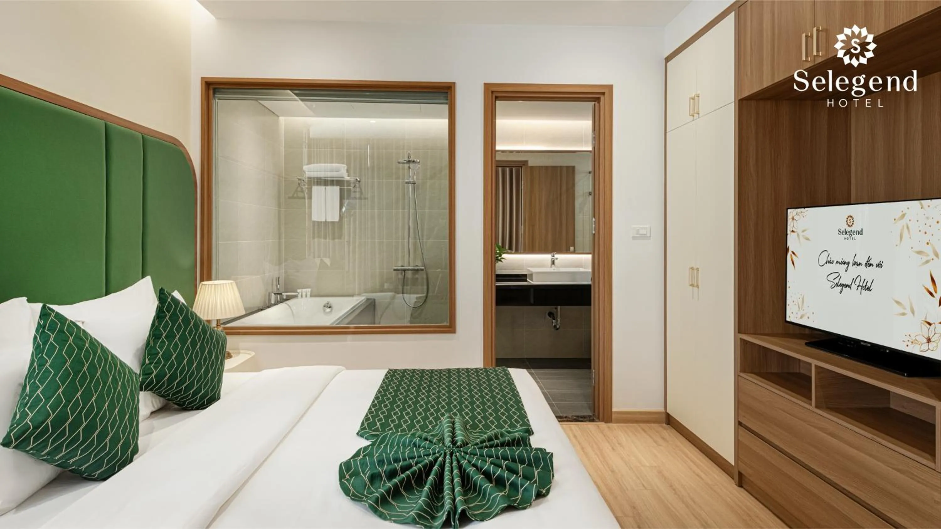 Bedroom, Bed in Selegend Hotel Thái Bình