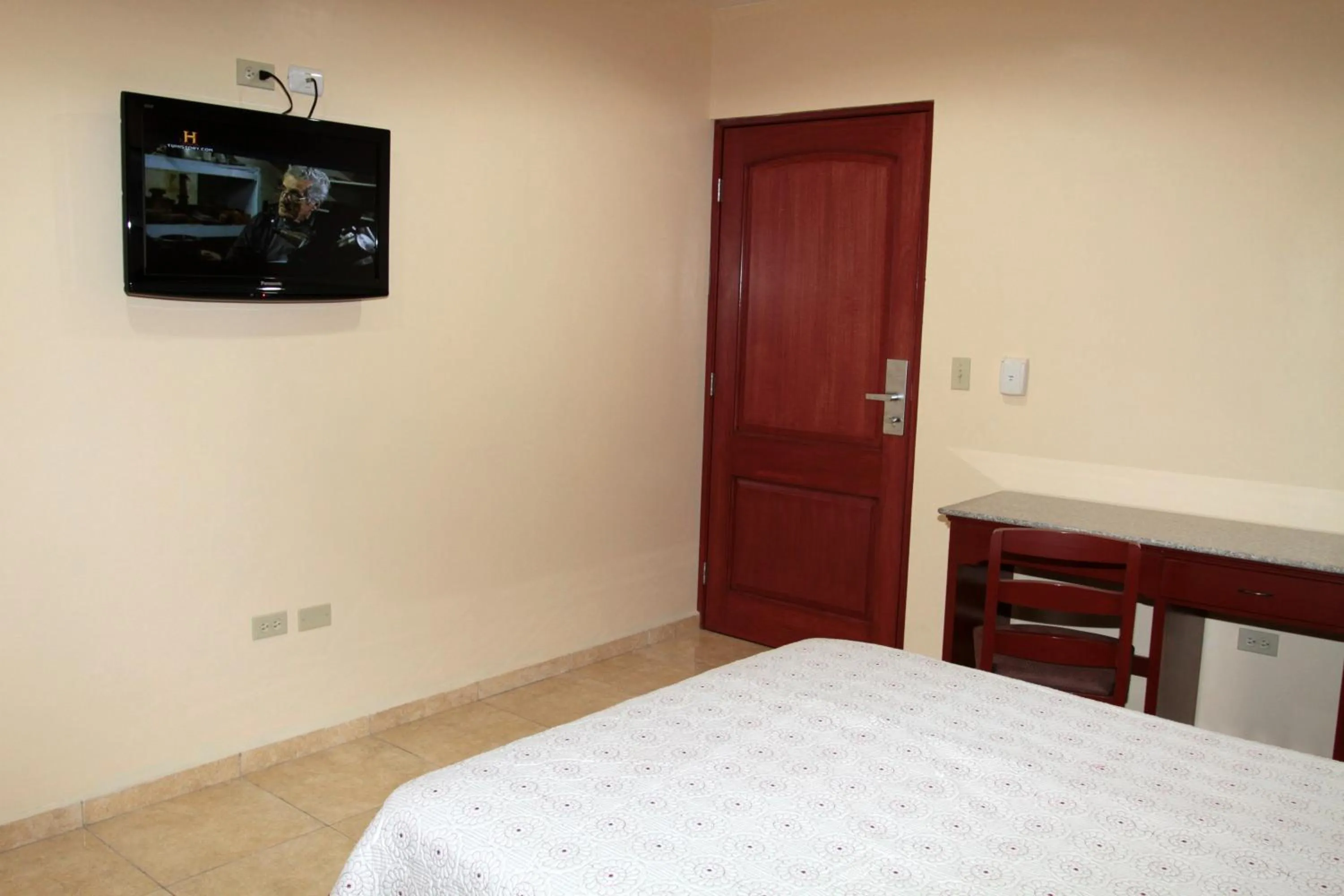 Decorative detail, Bed in Hotel Alcala