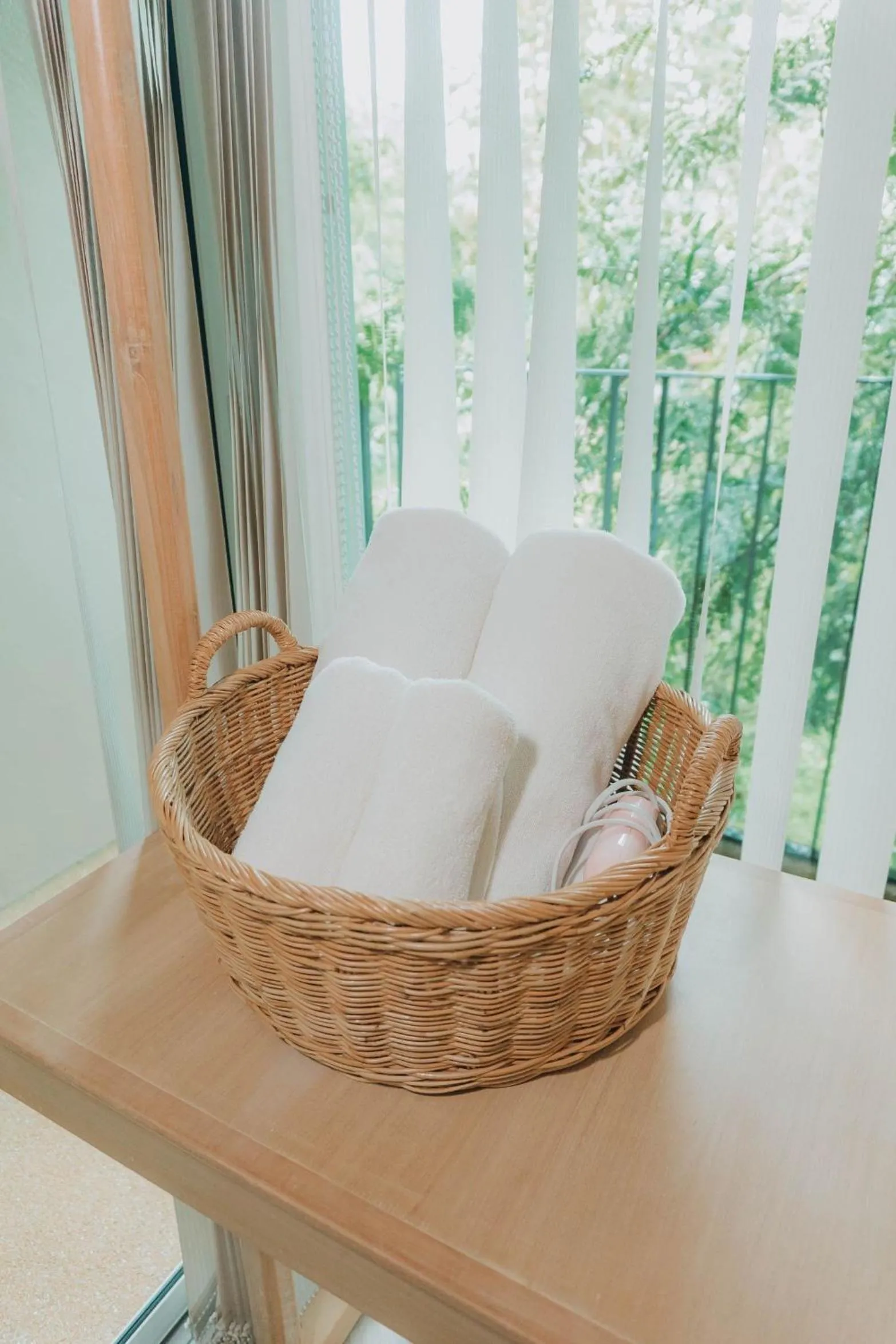 towels in Shanti-Retreat Hotel