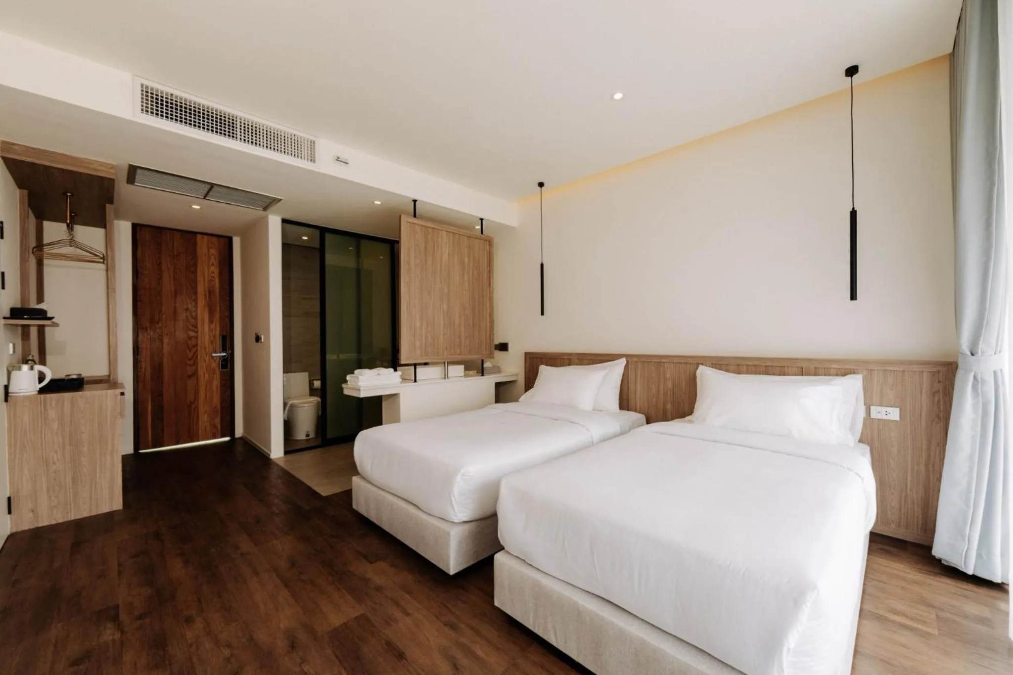 Bed in Shanti-Retreat Hotel