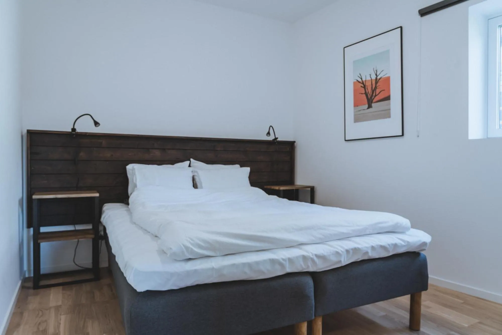 Bed in Magnolia House Norrviken