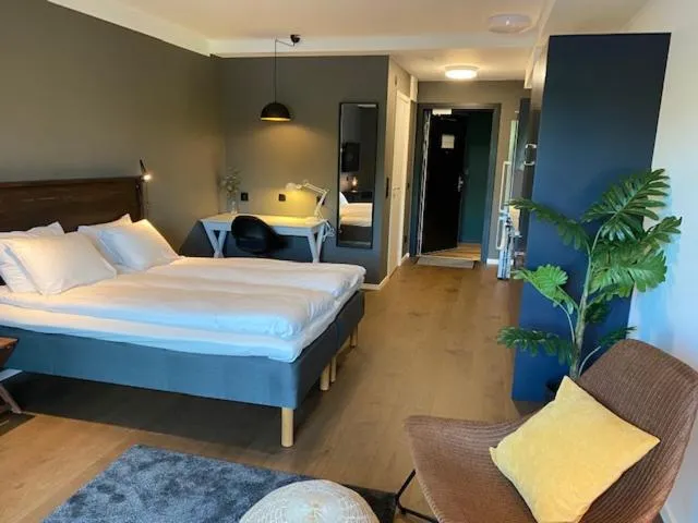 Bed in Magnolia House Norrviken