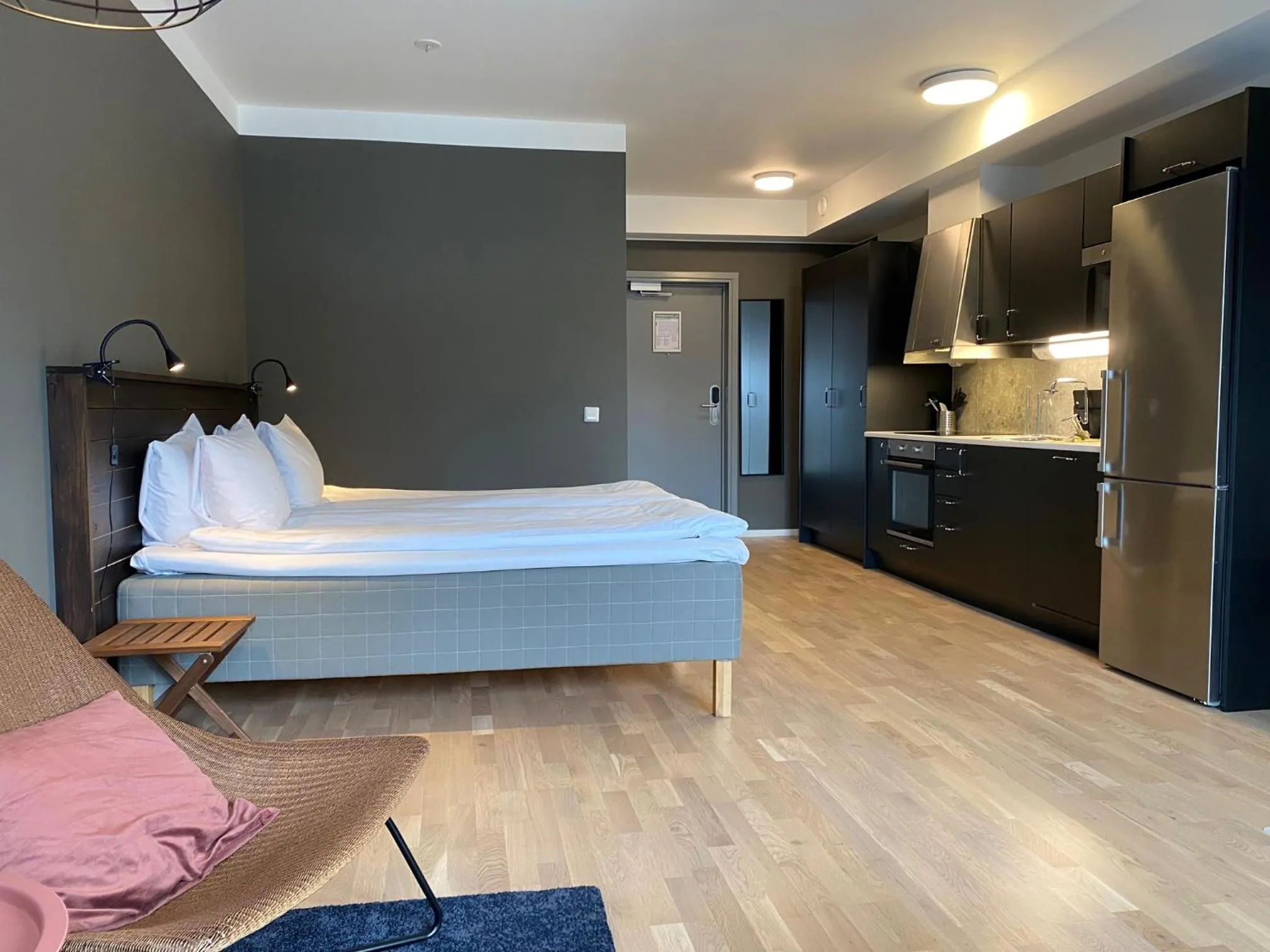 Bed in Magnolia House Norrviken