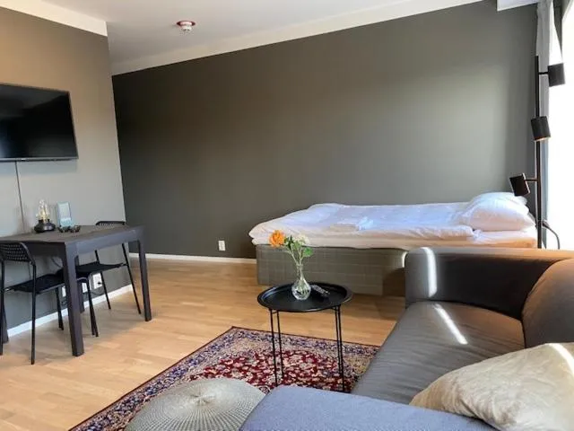 Bed in Magnolia House Norrviken