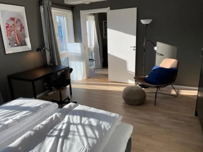 Bed in Magnolia House Norrviken