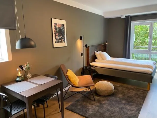 Bed in Magnolia House Norrviken