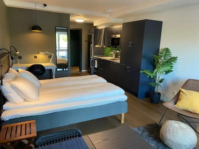 Bed in Magnolia House Norrviken