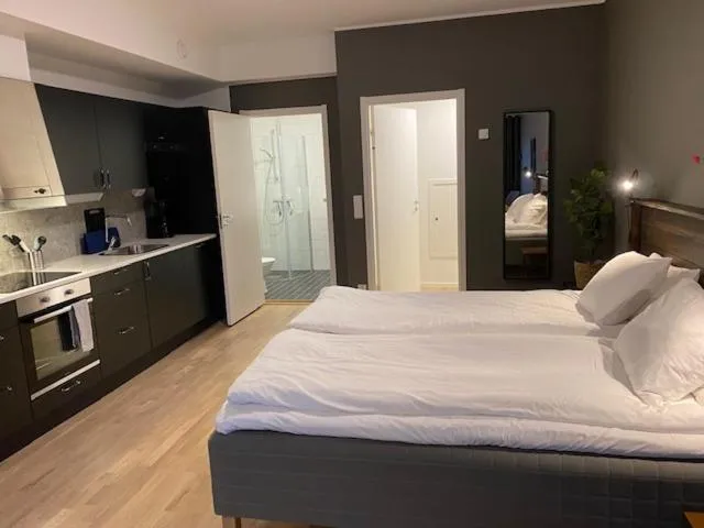 Bed in Magnolia House Norrviken