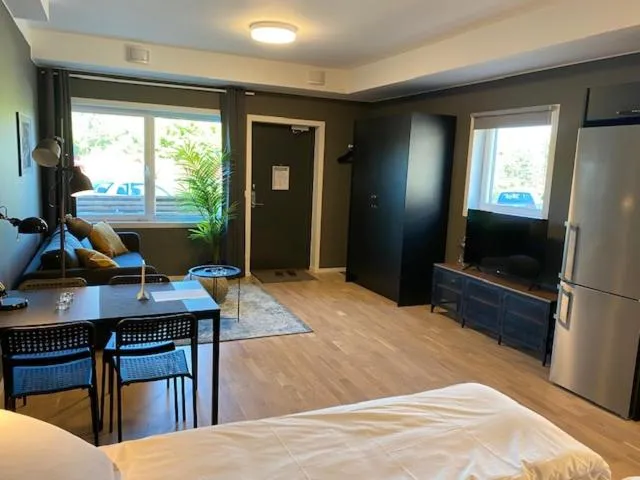 Bed in Magnolia House Norrviken