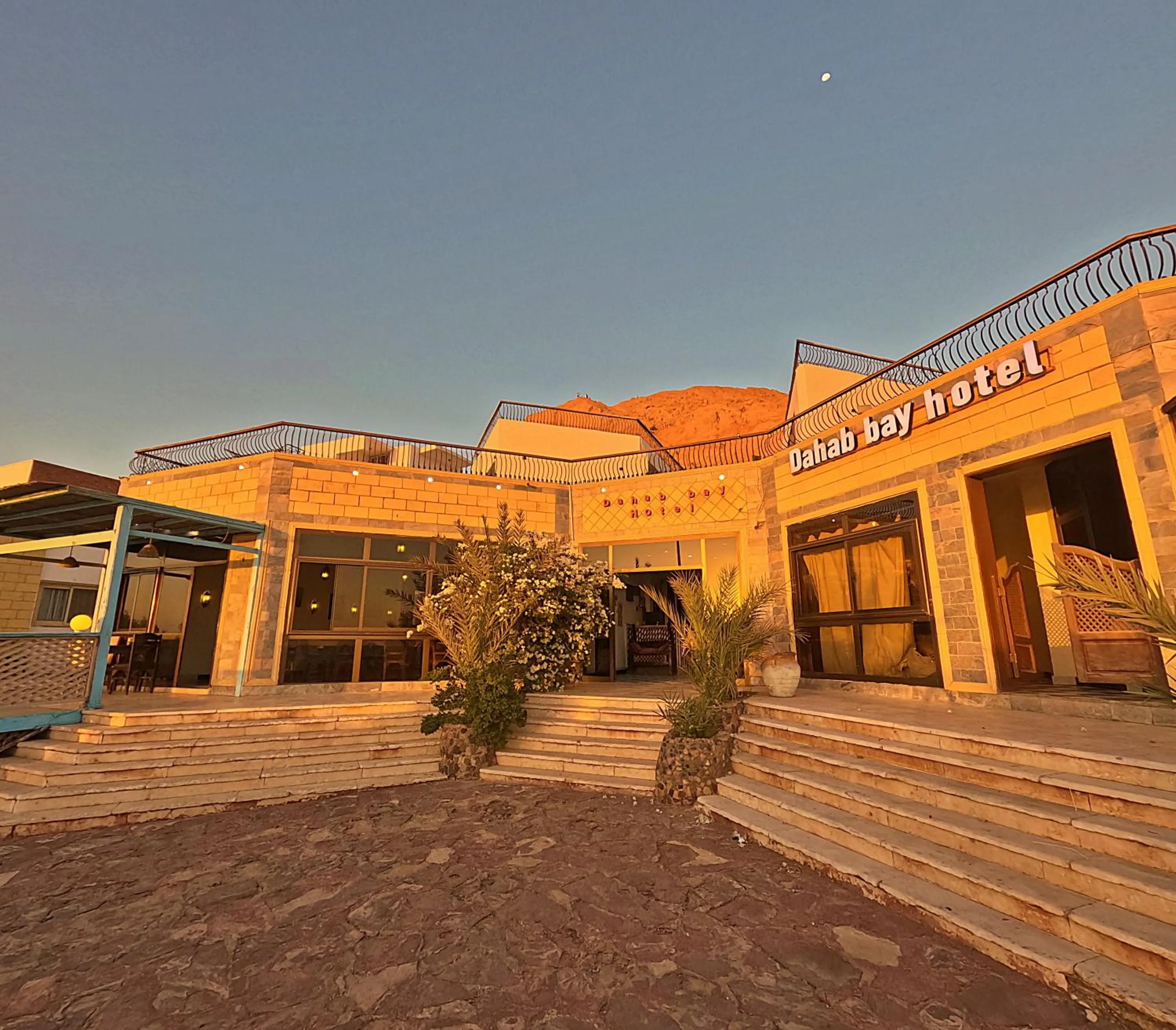 Property building in Dahab Bay hotel