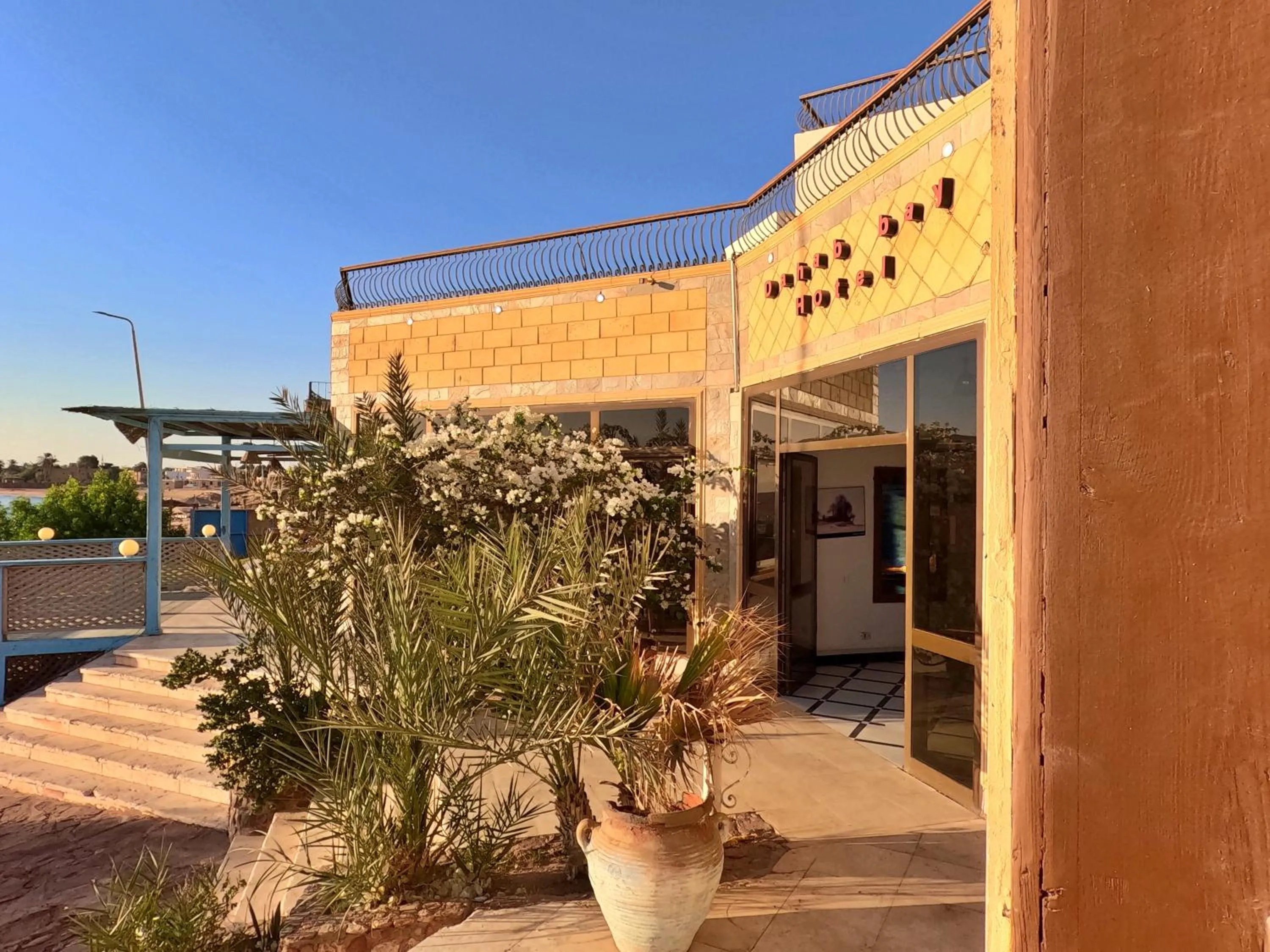 Property building in Dahab Bay hotel