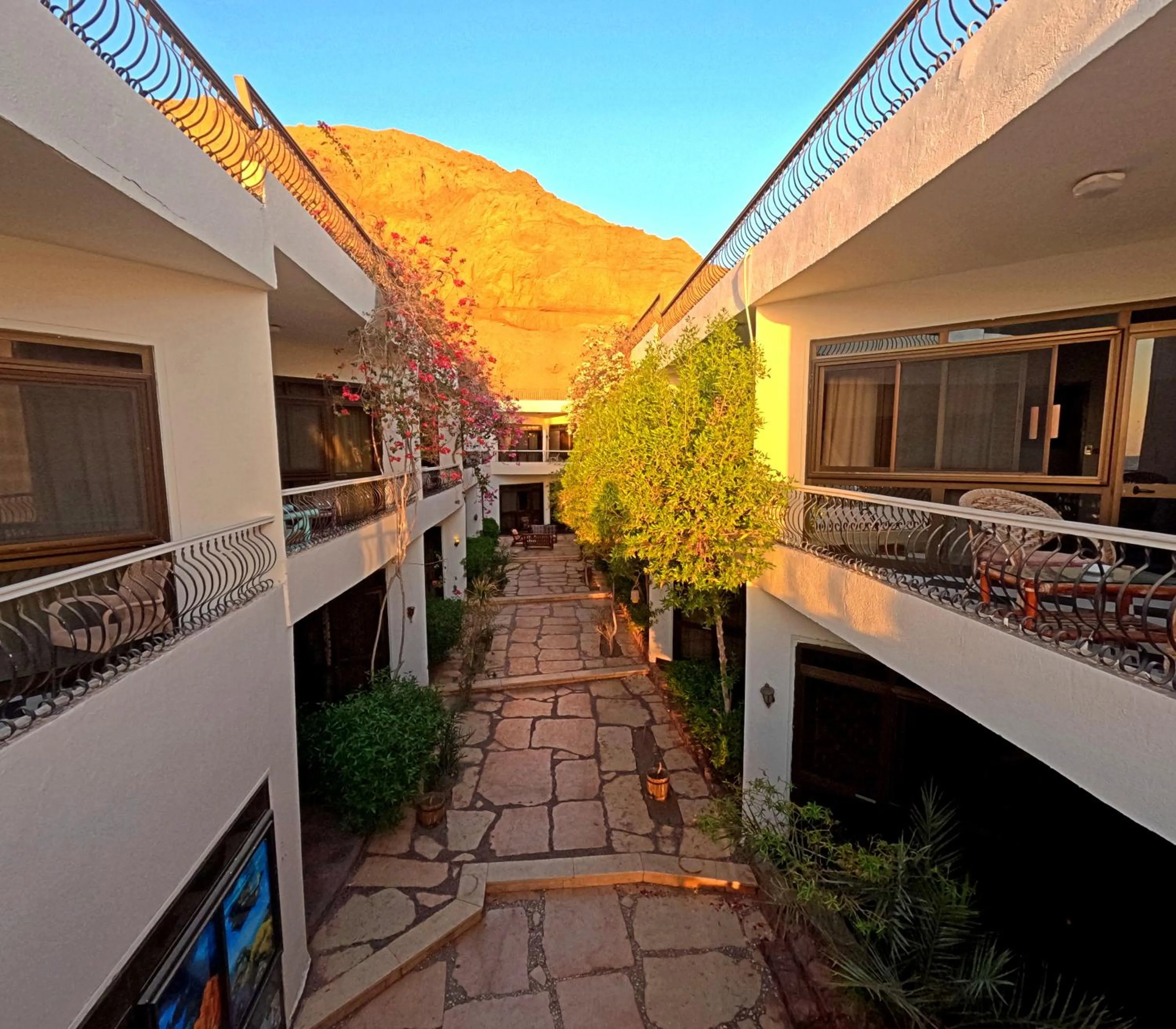 Property building in Dahab Bay hotel