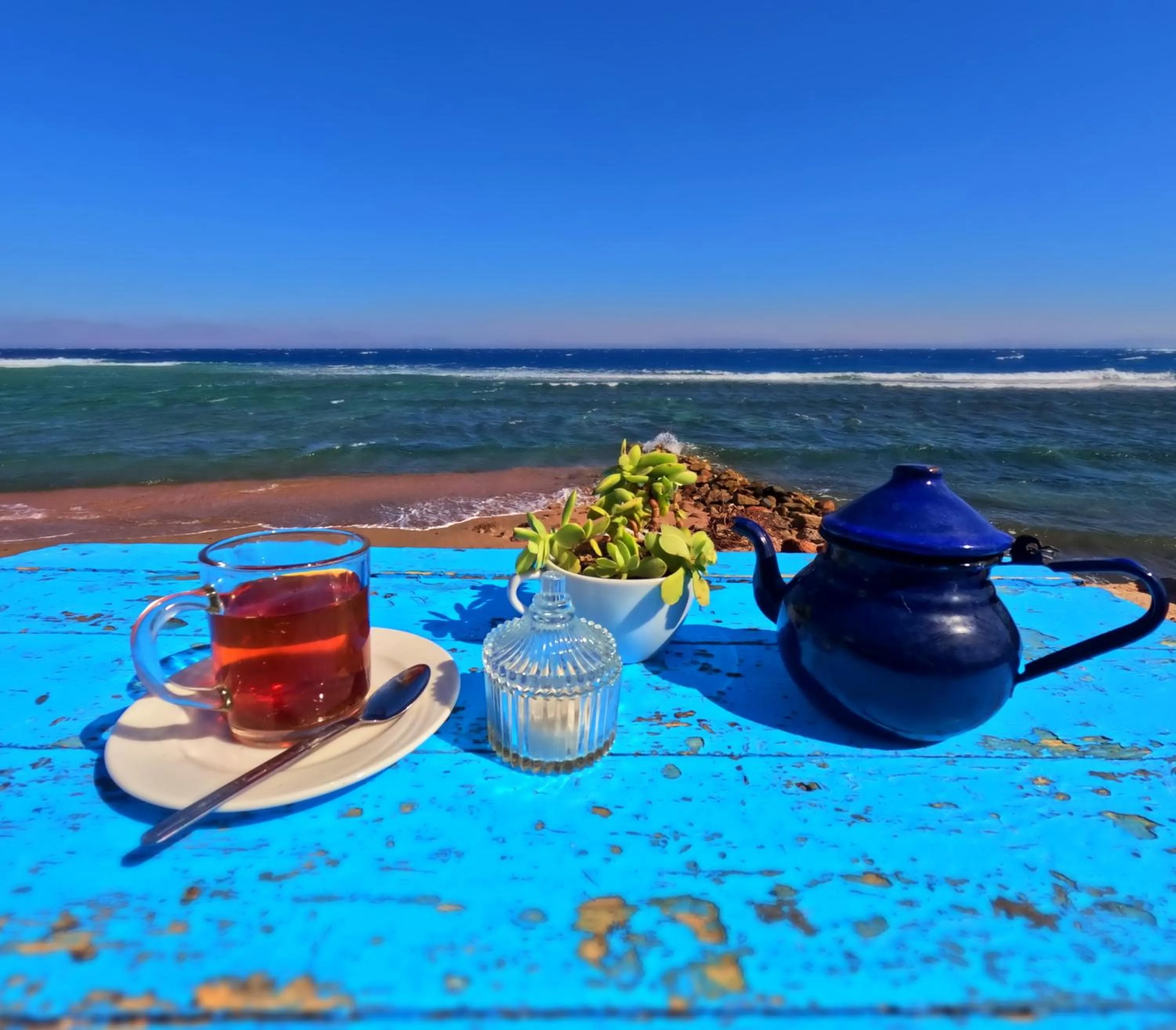 Coffee/tea facilities in Dahab Bay hotel