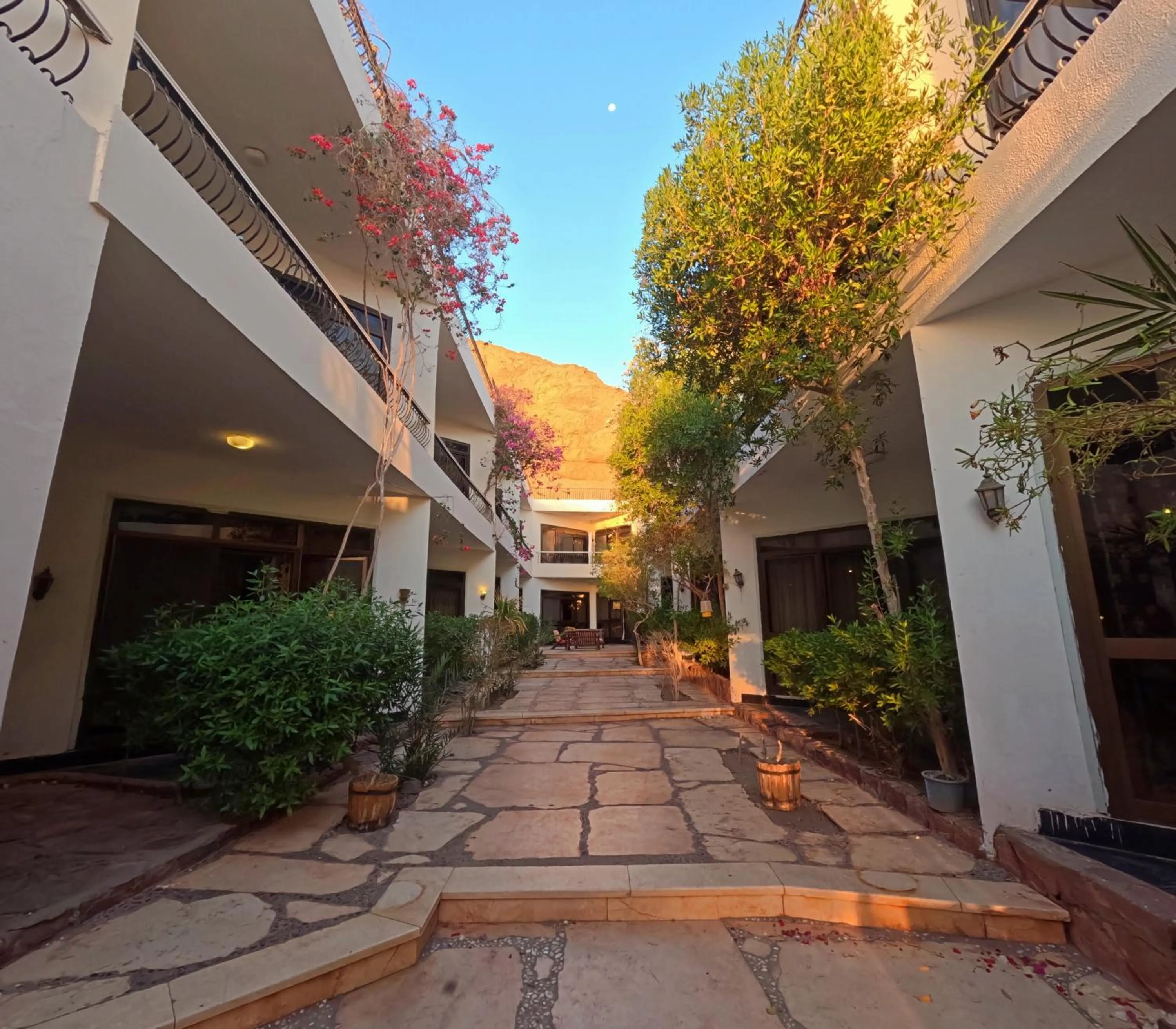Property building in Dahab Bay hotel