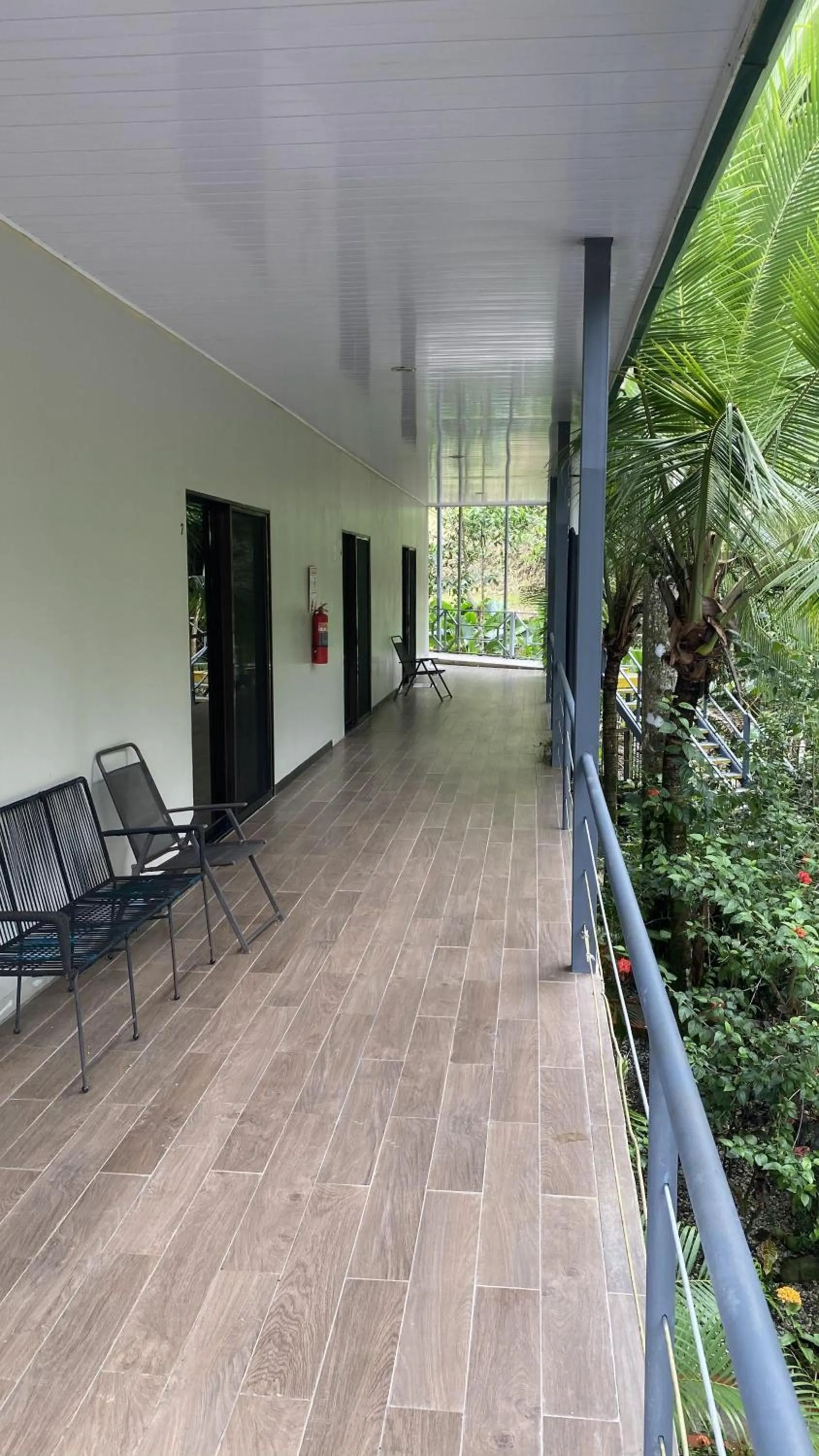 Balcony/Terrace in La Posada Jungle Hotel