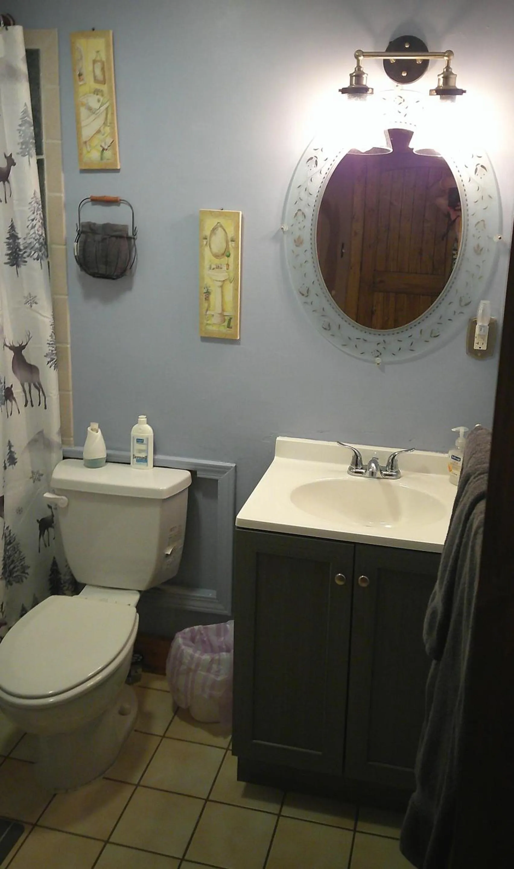 Bathroom in Lil Black Bear Inn