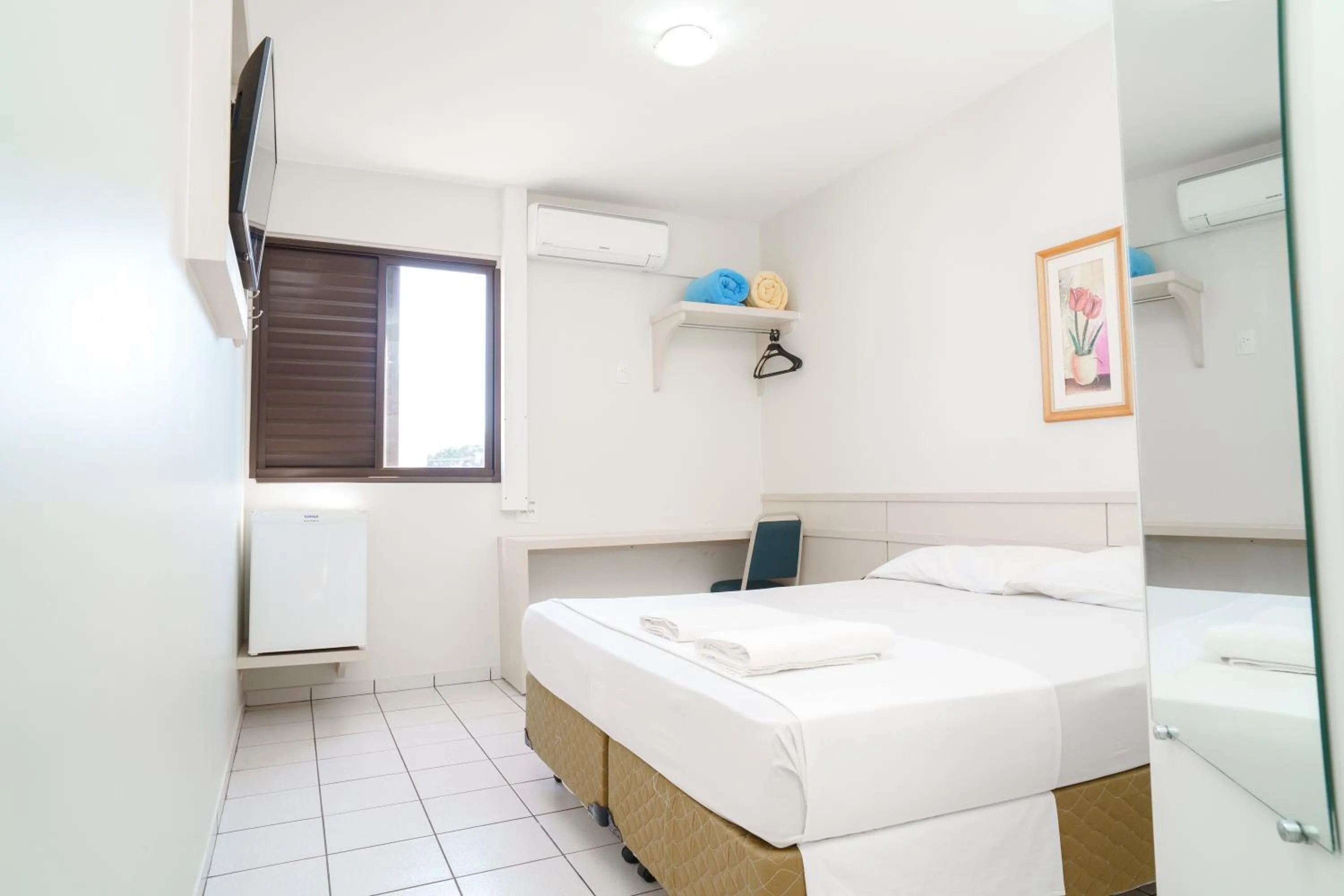 Bed in Sara Palace Hotel