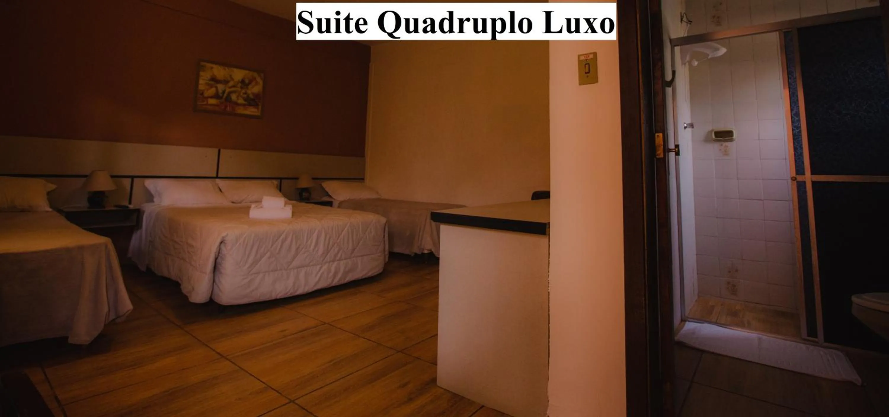 Bed in Pousada São Chico Eco Village