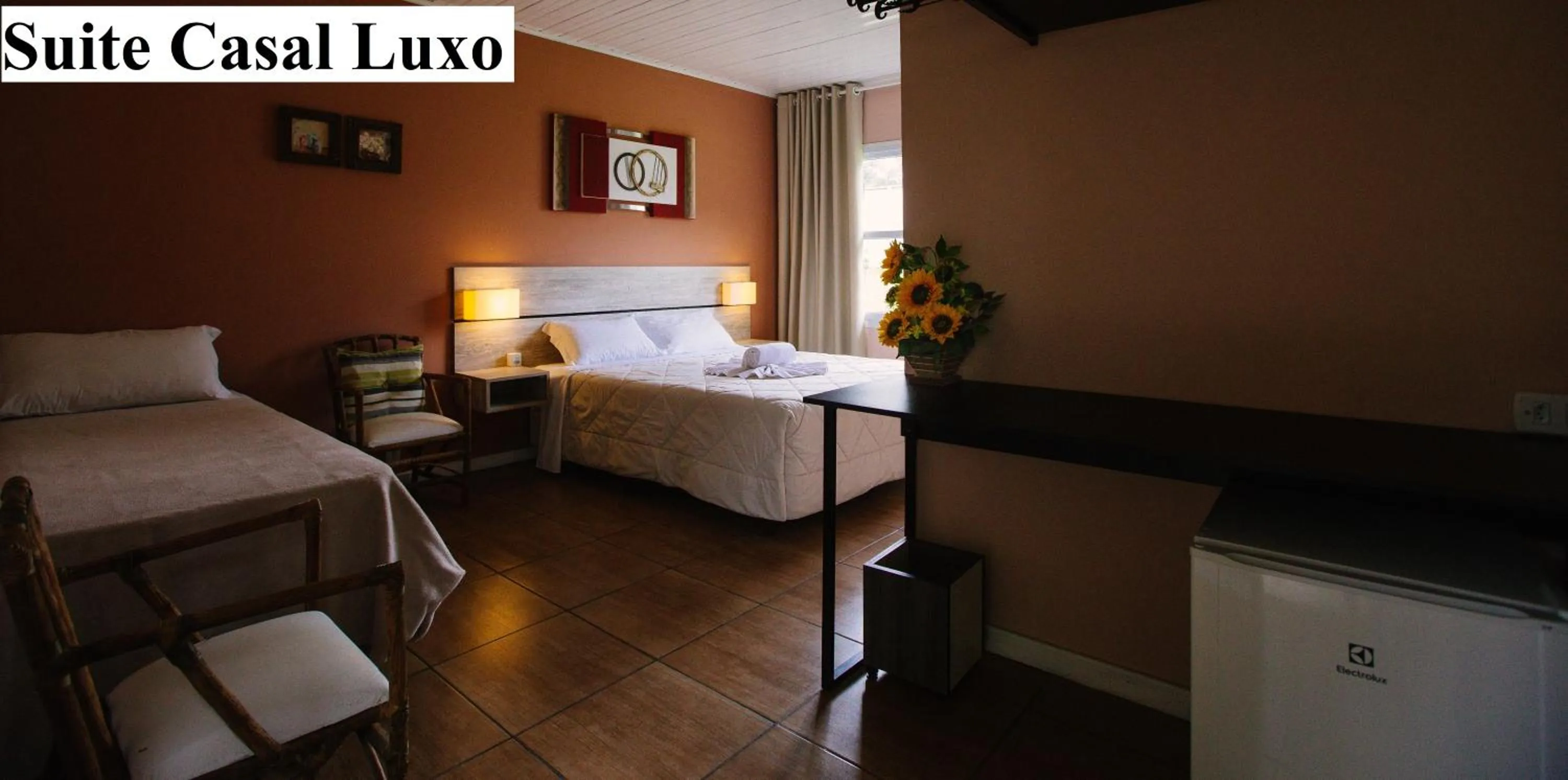 Bed in Pousada São Chico Eco Village