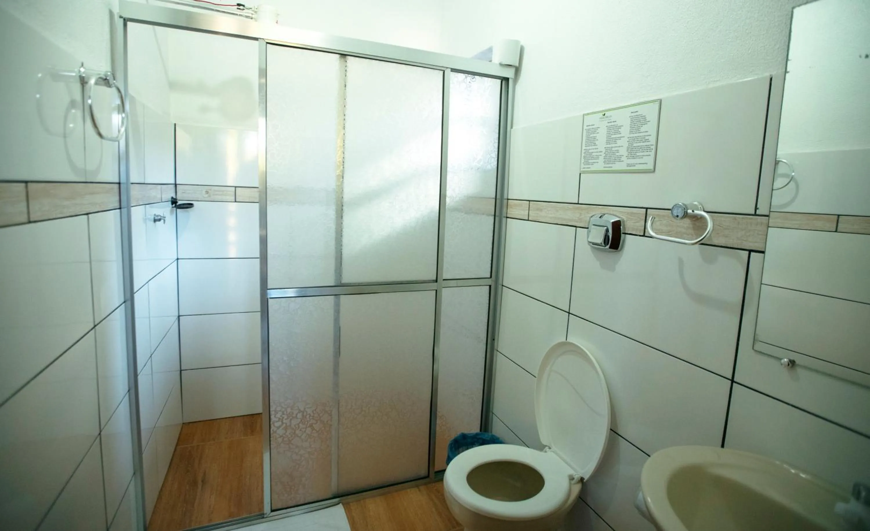 Shower in Pousada São Chico Eco Village