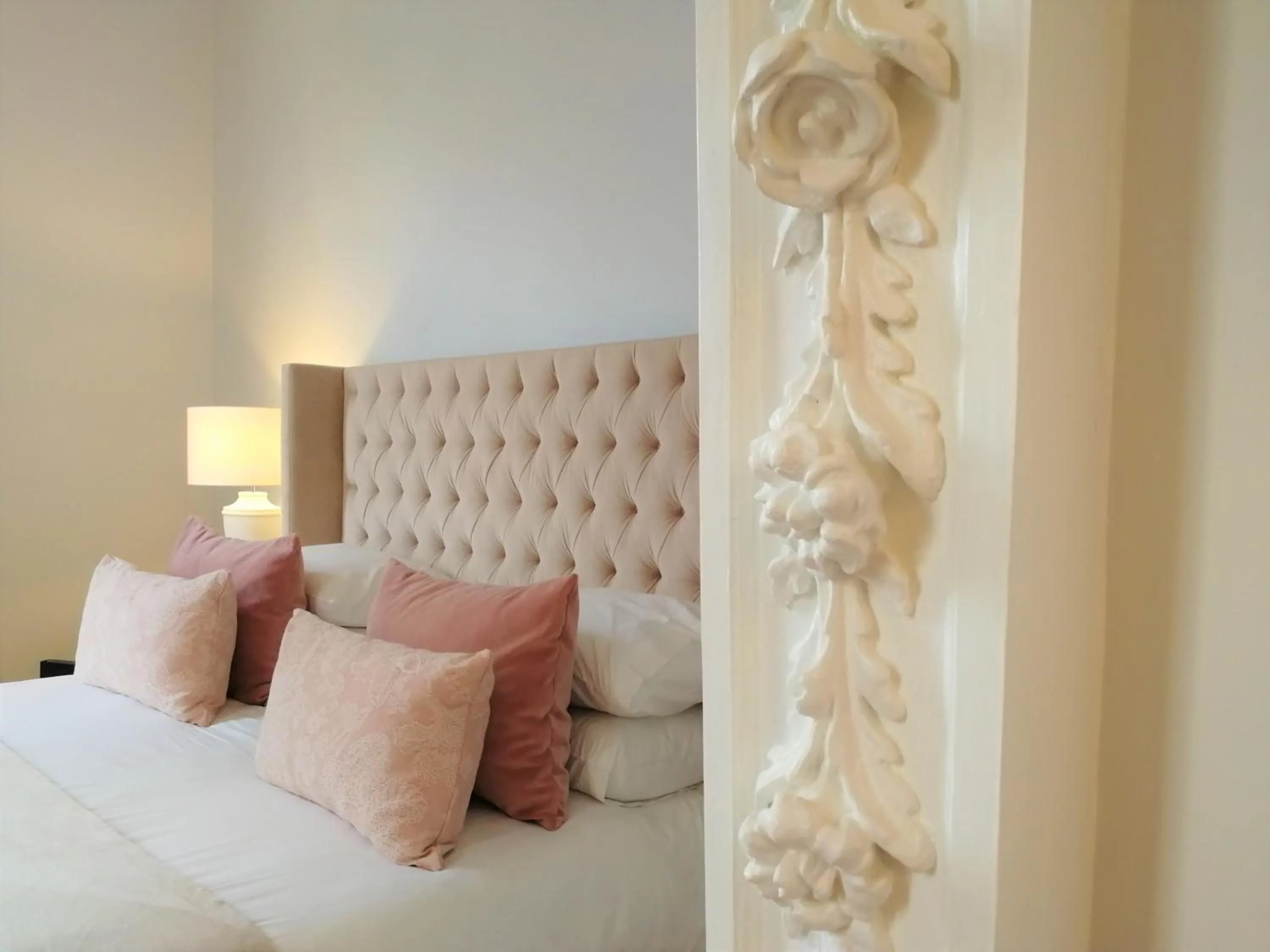 Bed in Palácio do Visconde - The Coffee Experience