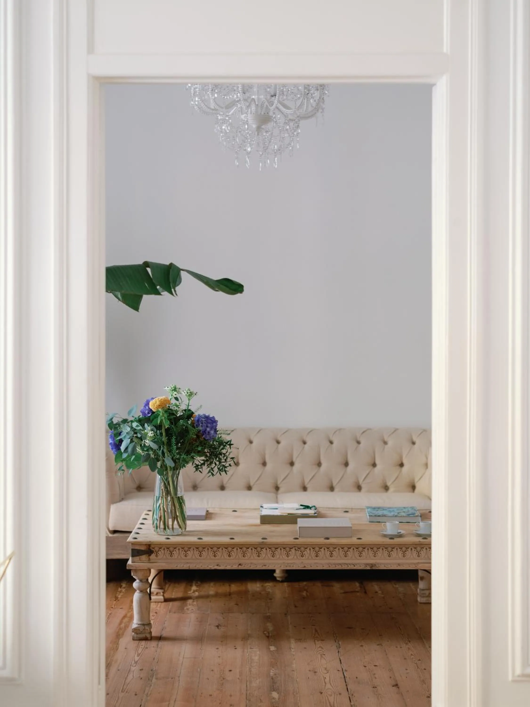 Communal lounge/ TV room in Palácio do Visconde - The Coffee Experience